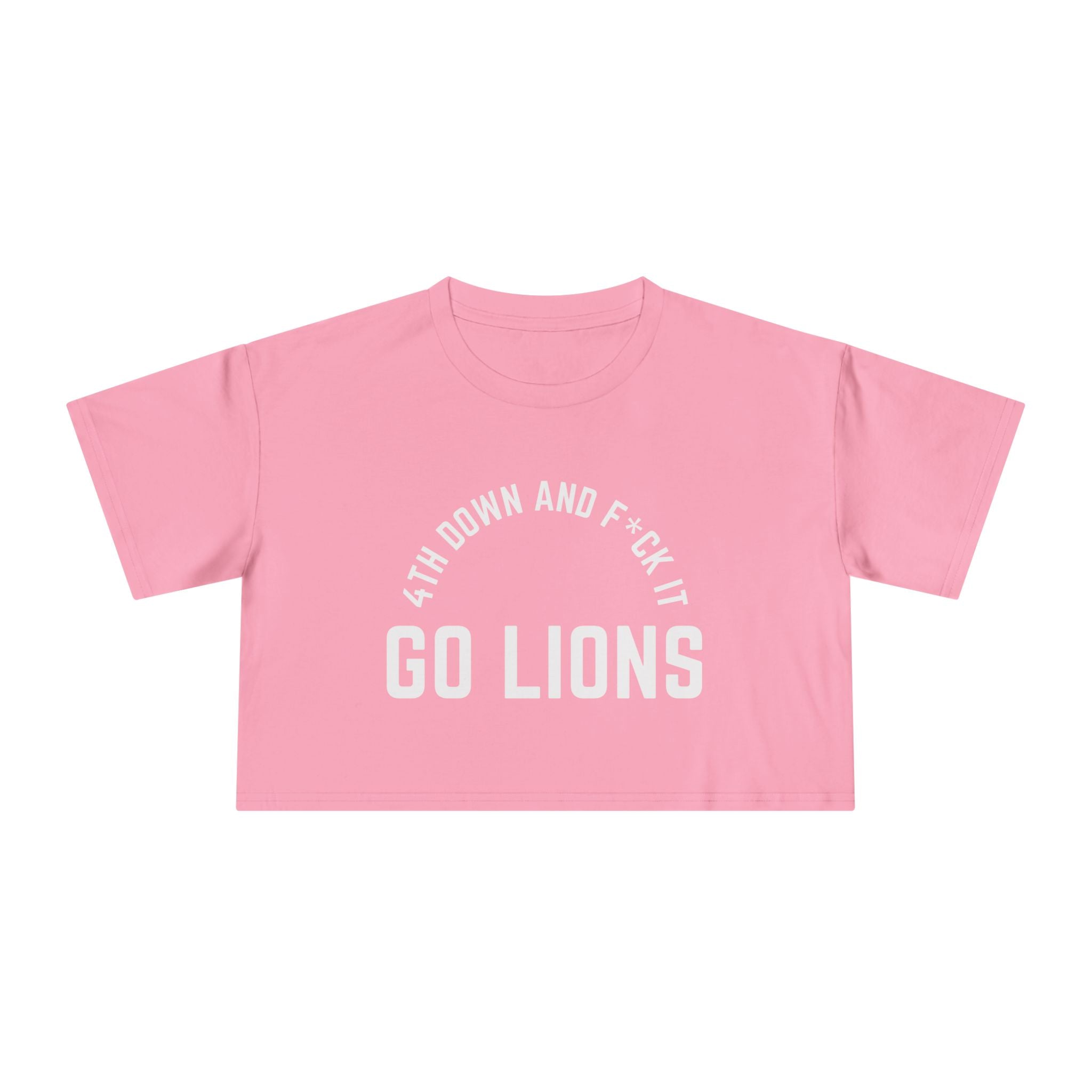 Detroit Football: Women's Crop Tee