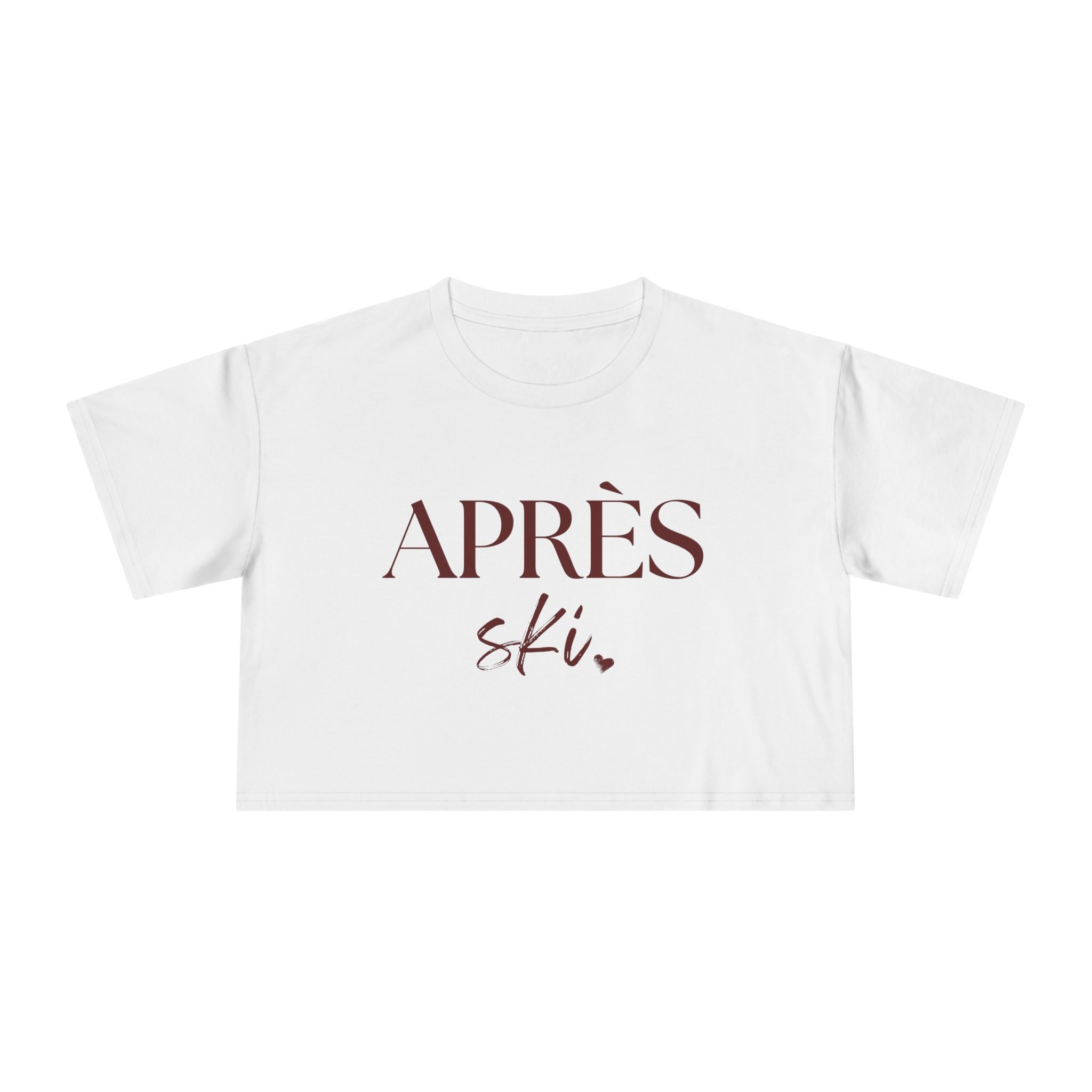 Apres Ski: Women's Crop Tee