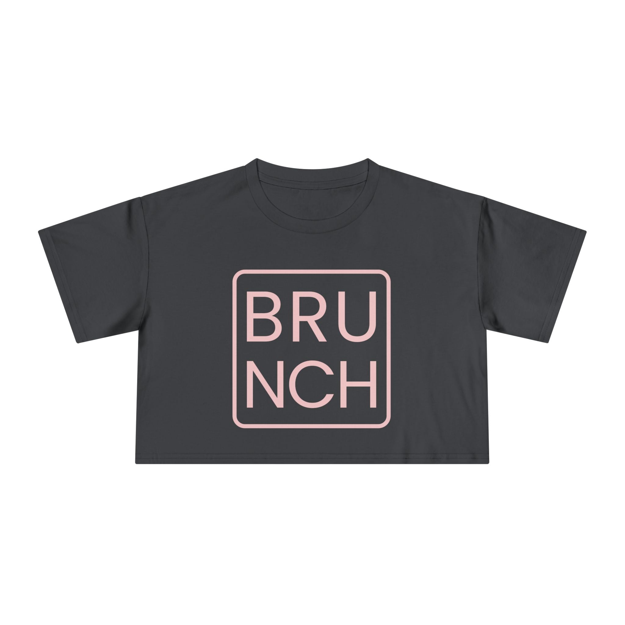 Brunch Square Logo: Women's Crop Tee
