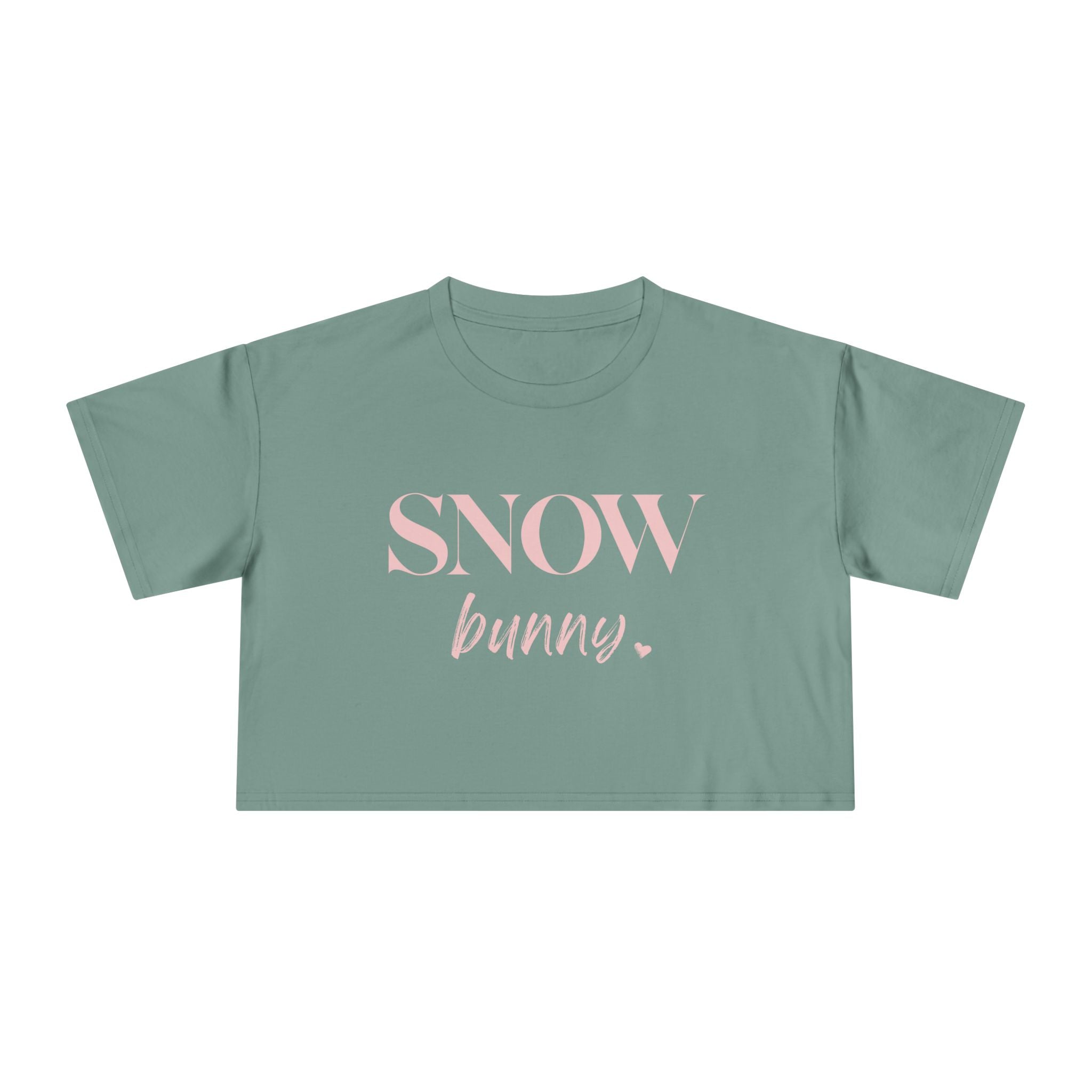 Snow Bunny: Women's Crop Tee