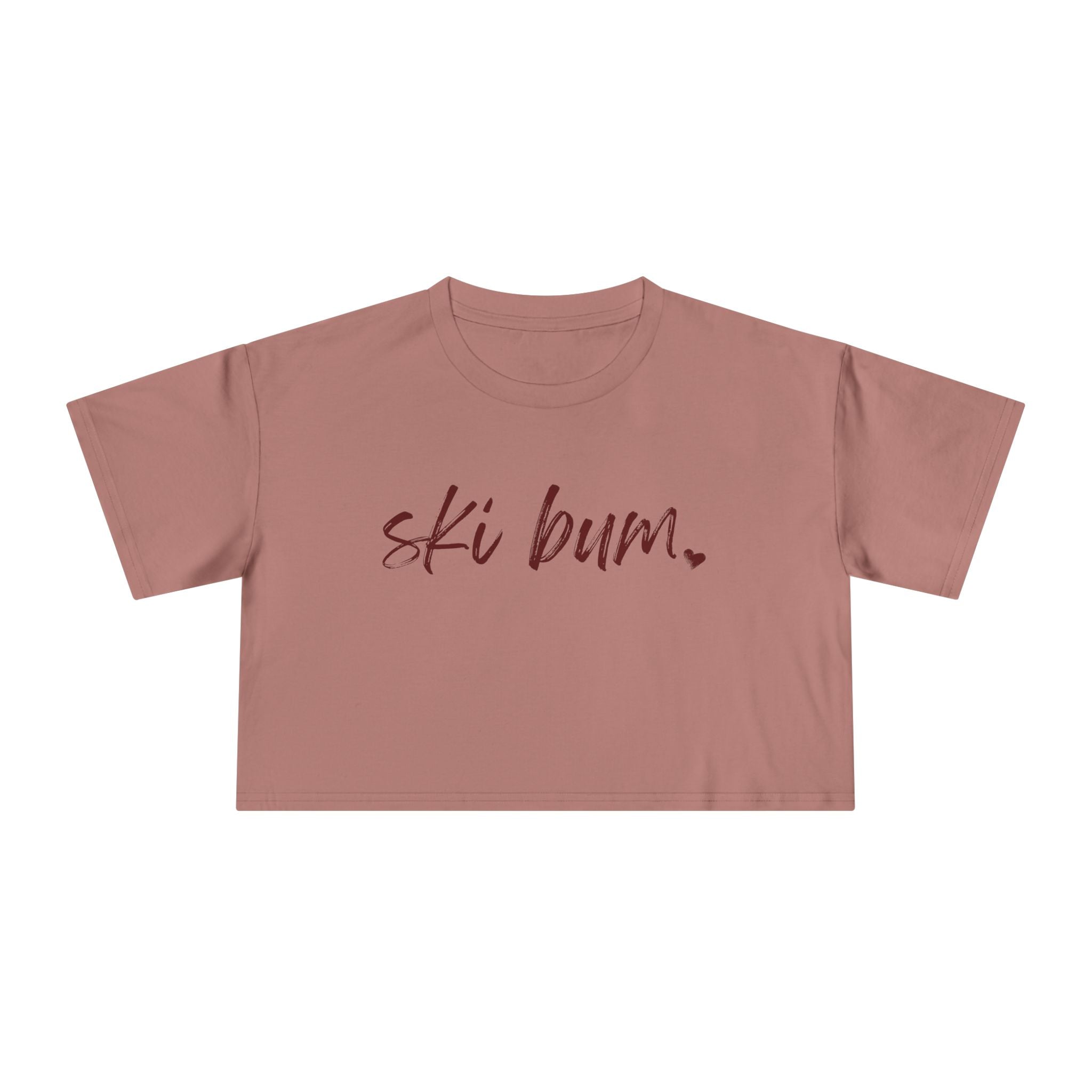 Ski Bum: Women's Crop Tee