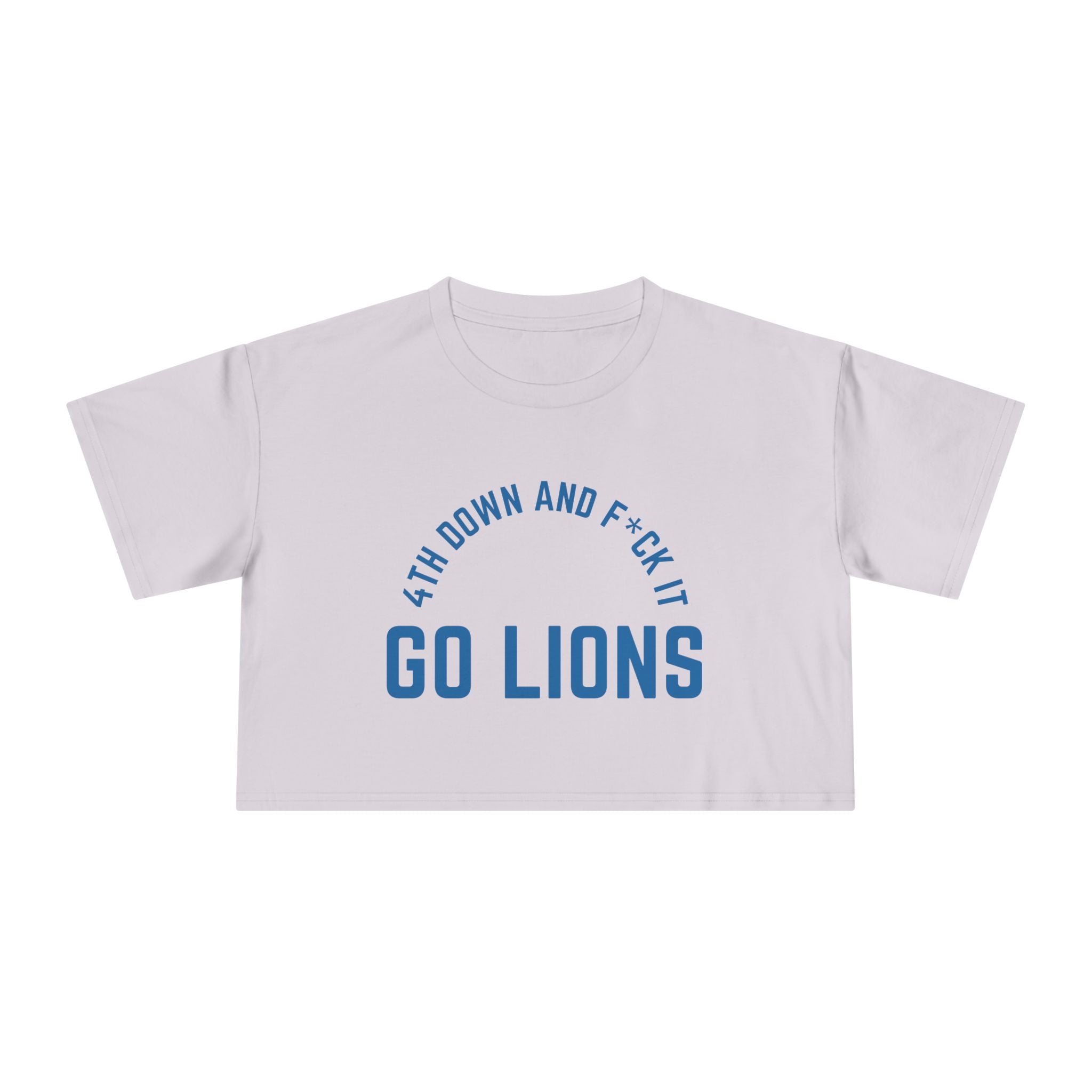 Detroit Football: Women's Crop Tee