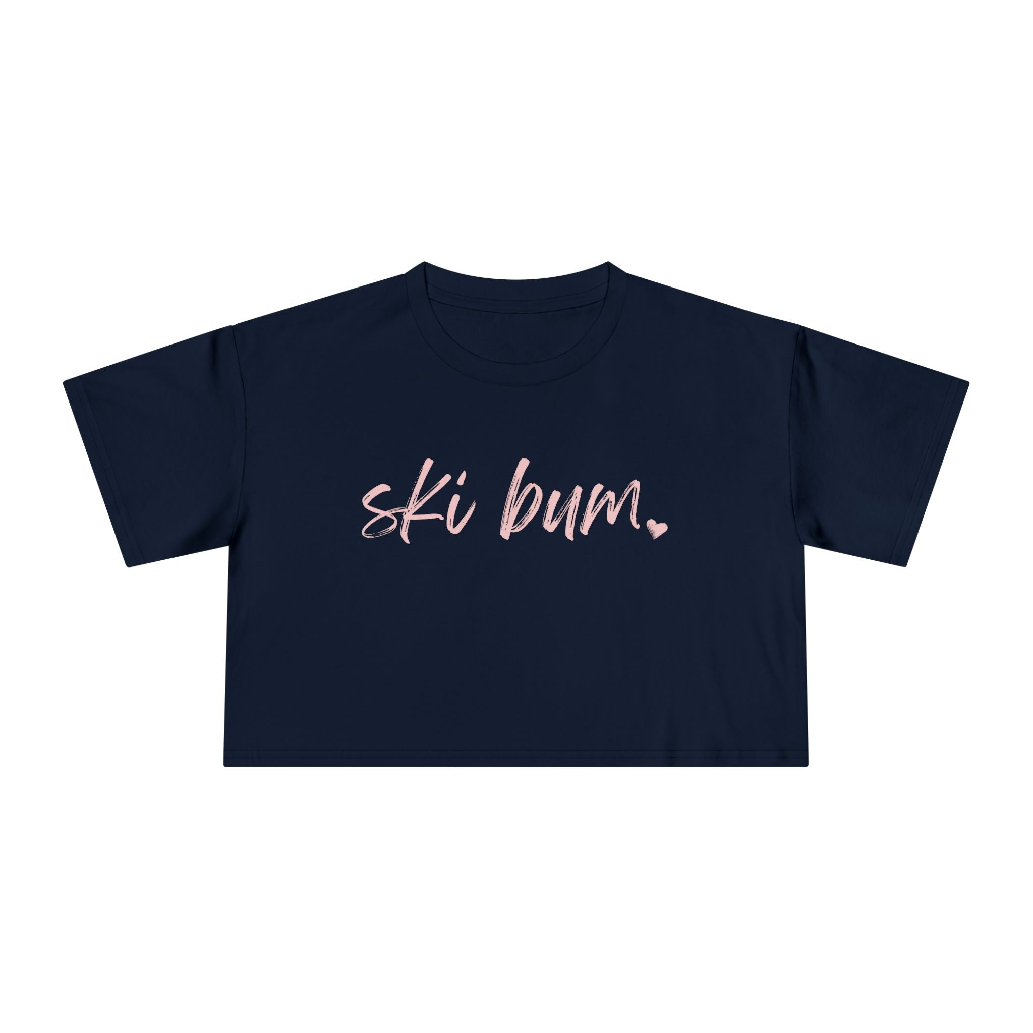 Ski Bum: Women's Crop Tee
