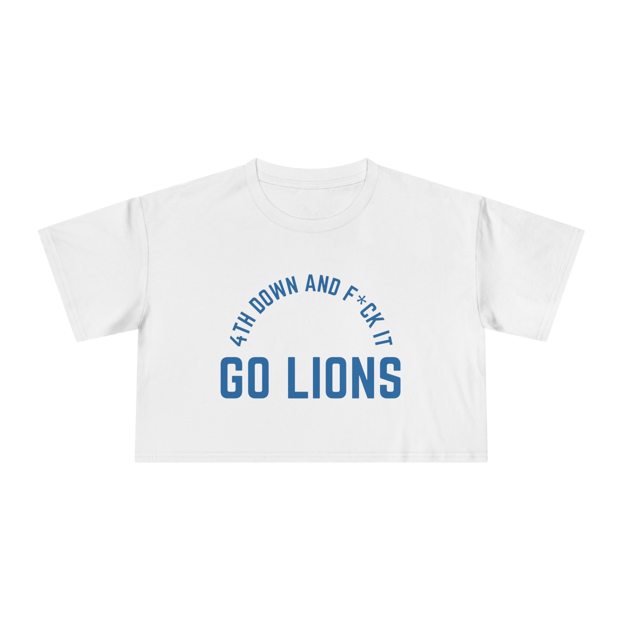Detroit Football: Women's Crop Tee