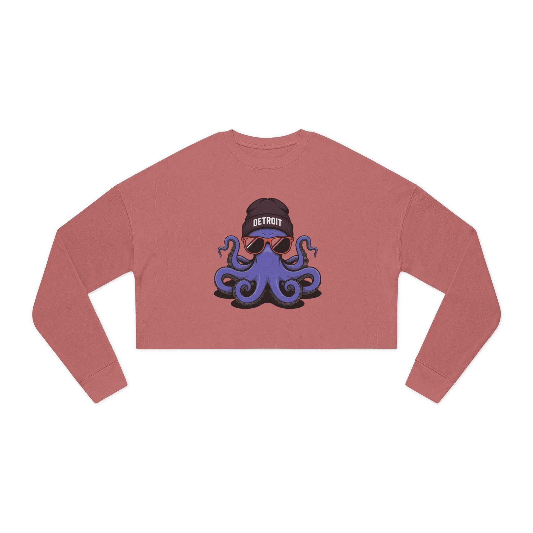 Detroit Red Wings: Women's Cropped Sweatshirt