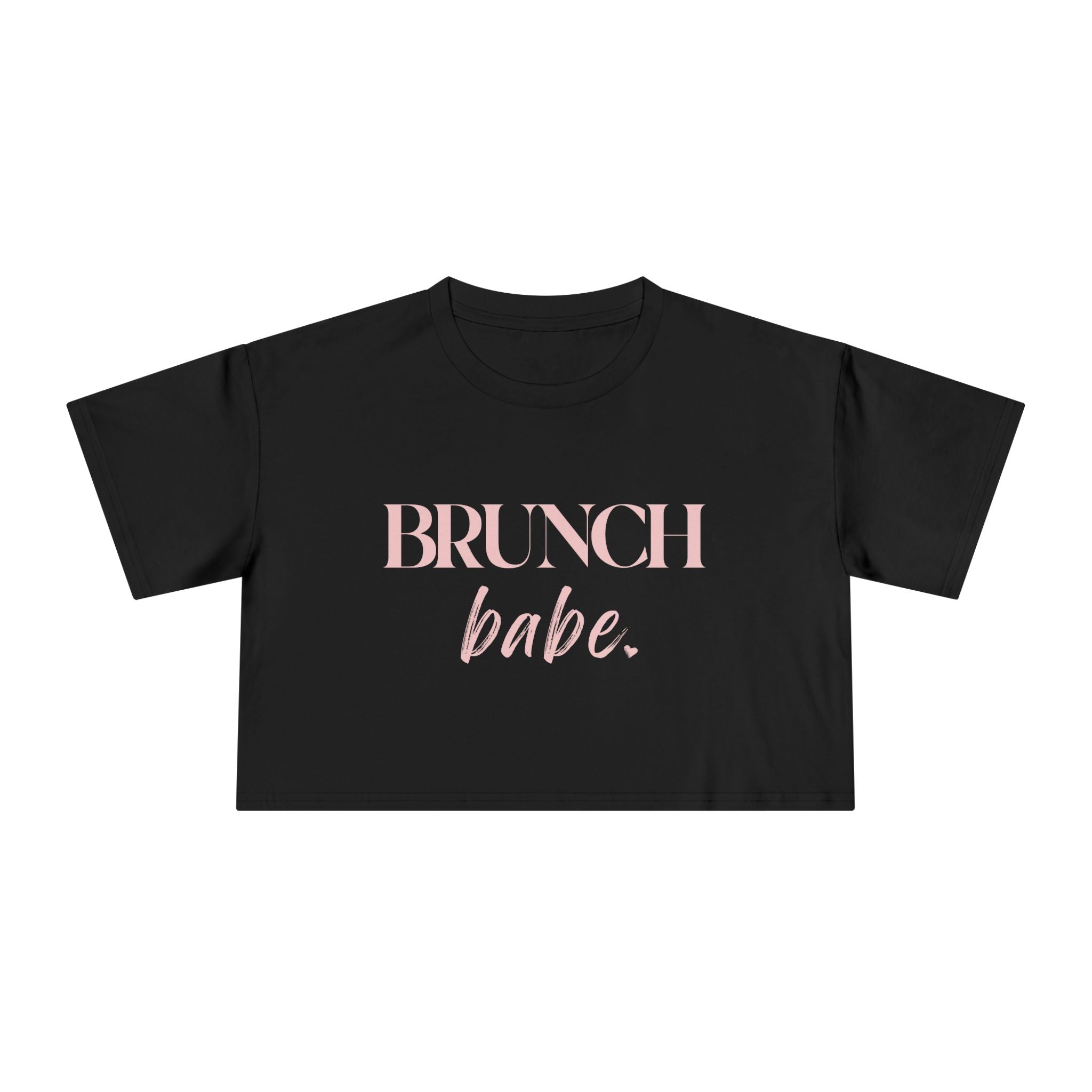 Brunch Babe: Women's Crop Tee