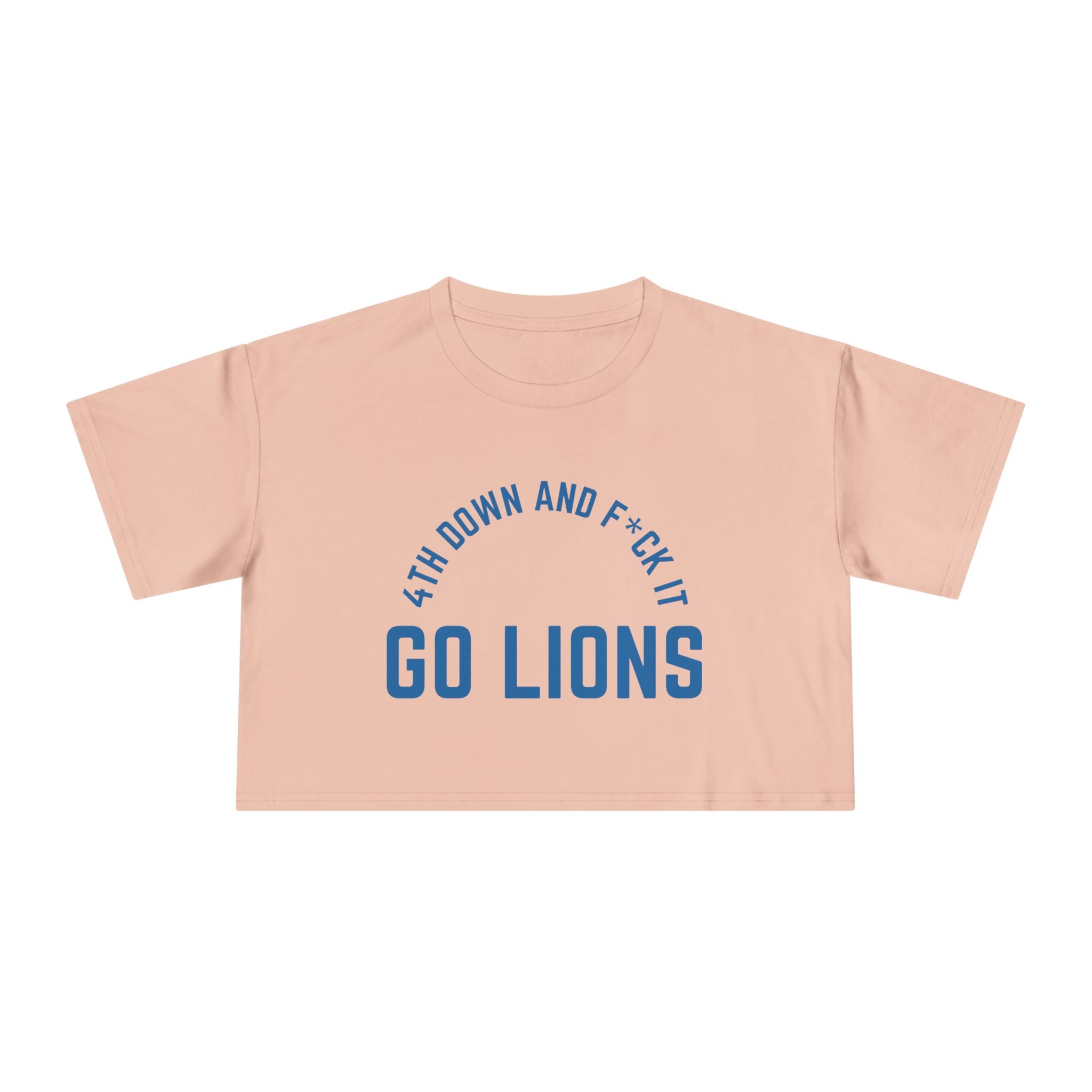 Detroit Football: Women's Crop Tee