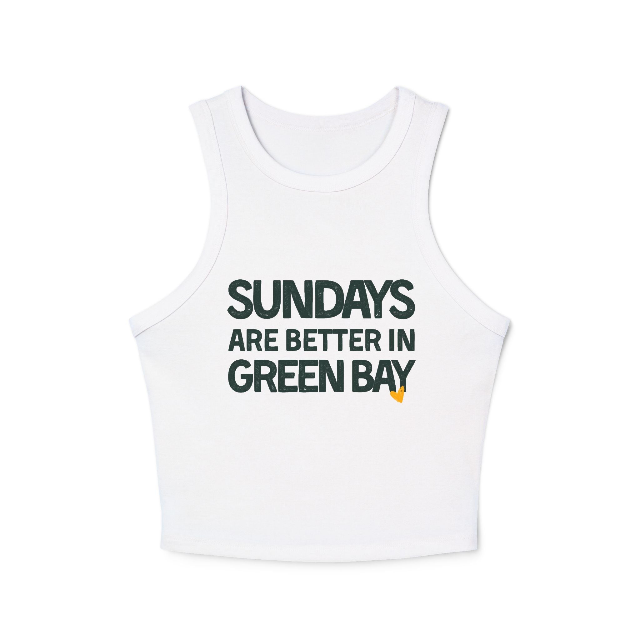 Sundays are Better in Green Bay: Women's Tank Top