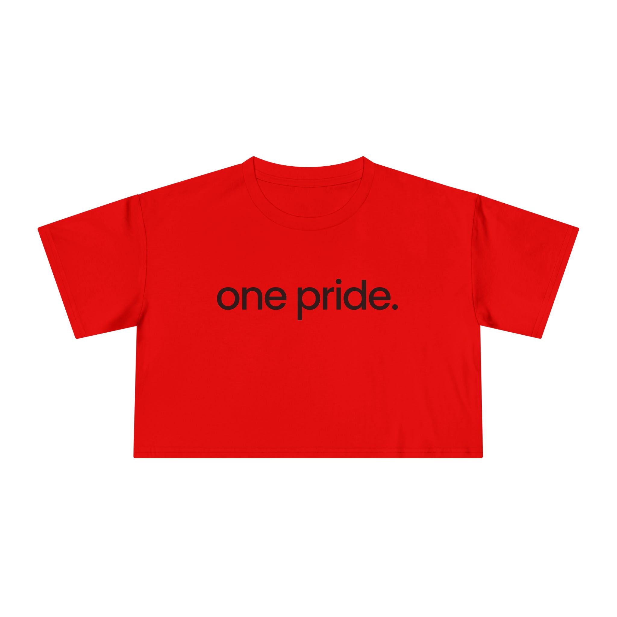 Detroit One Pride: Women's Crop Tee
