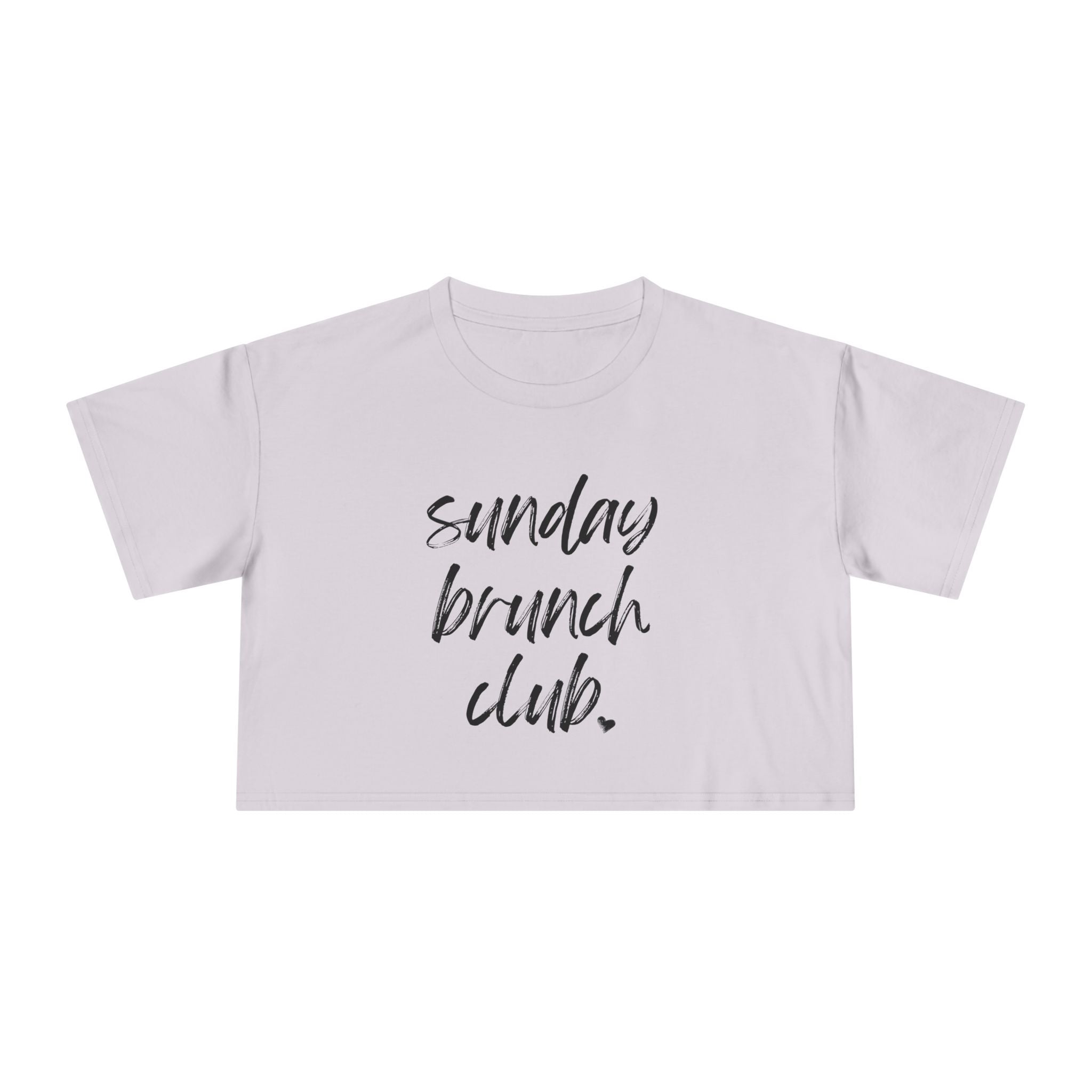 Sunday Brunch Club: Women's Crop Tee