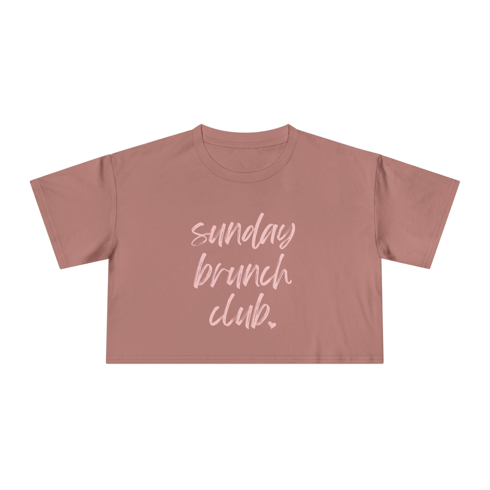 Sunday Brunch Club: Women's Crop Tee