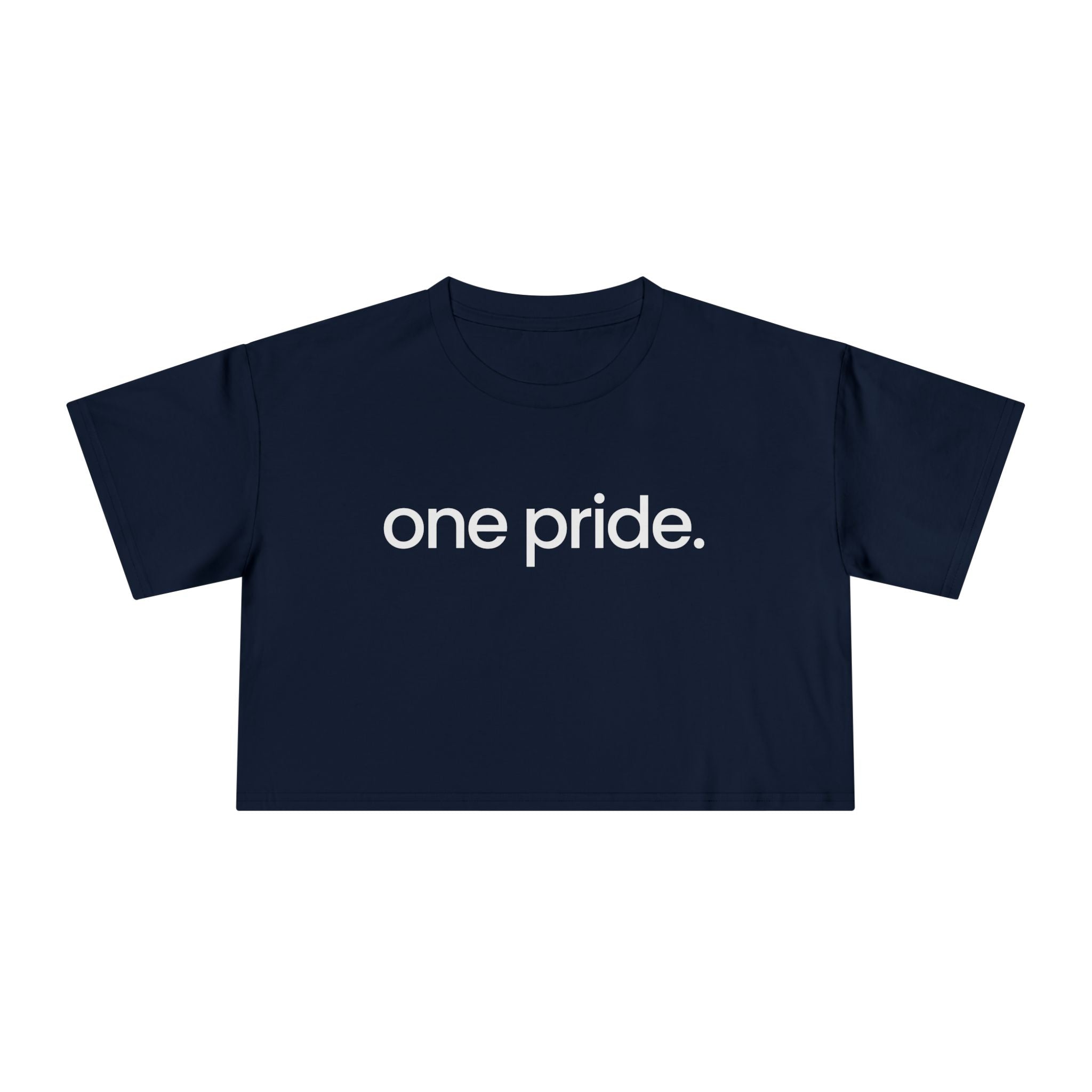 Detroit One Pride: Women's Crop Tee
