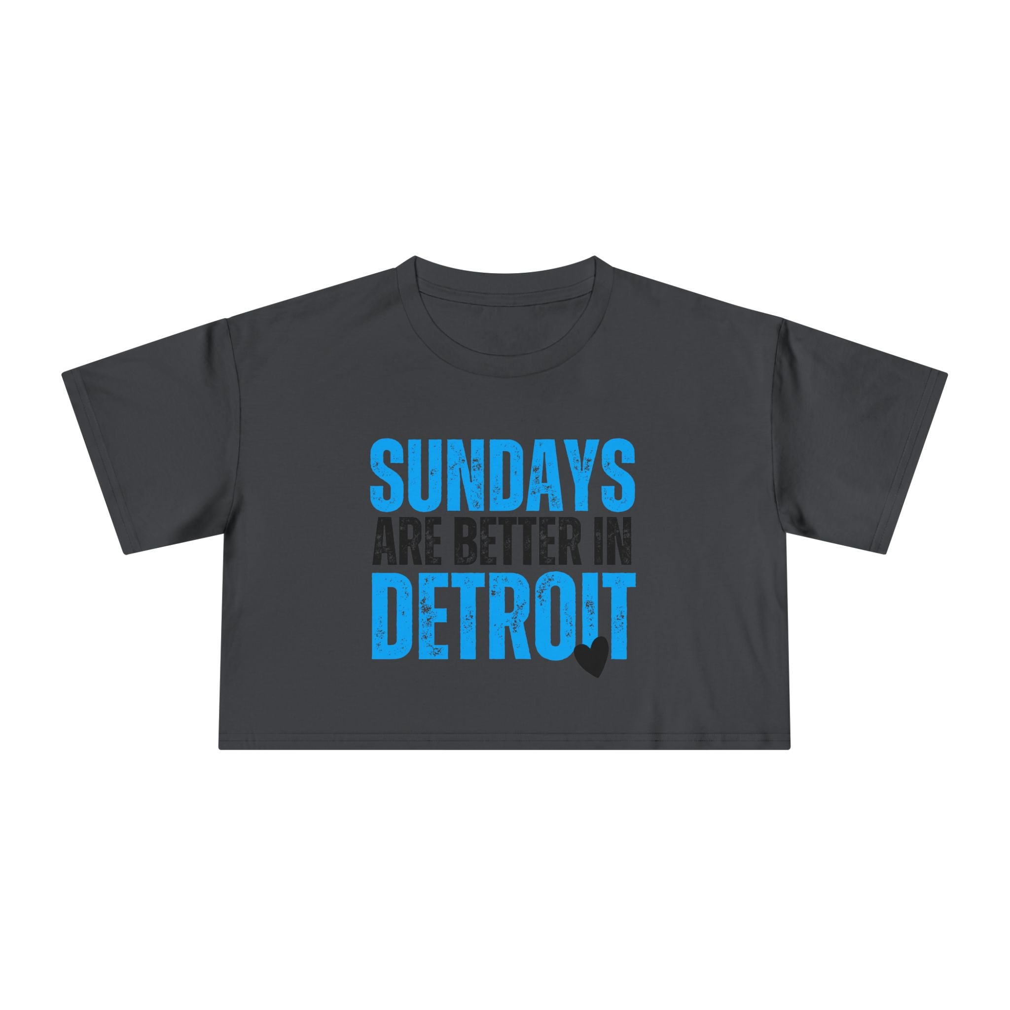 Sundays are Better in Detroit: Women's Crop Tee