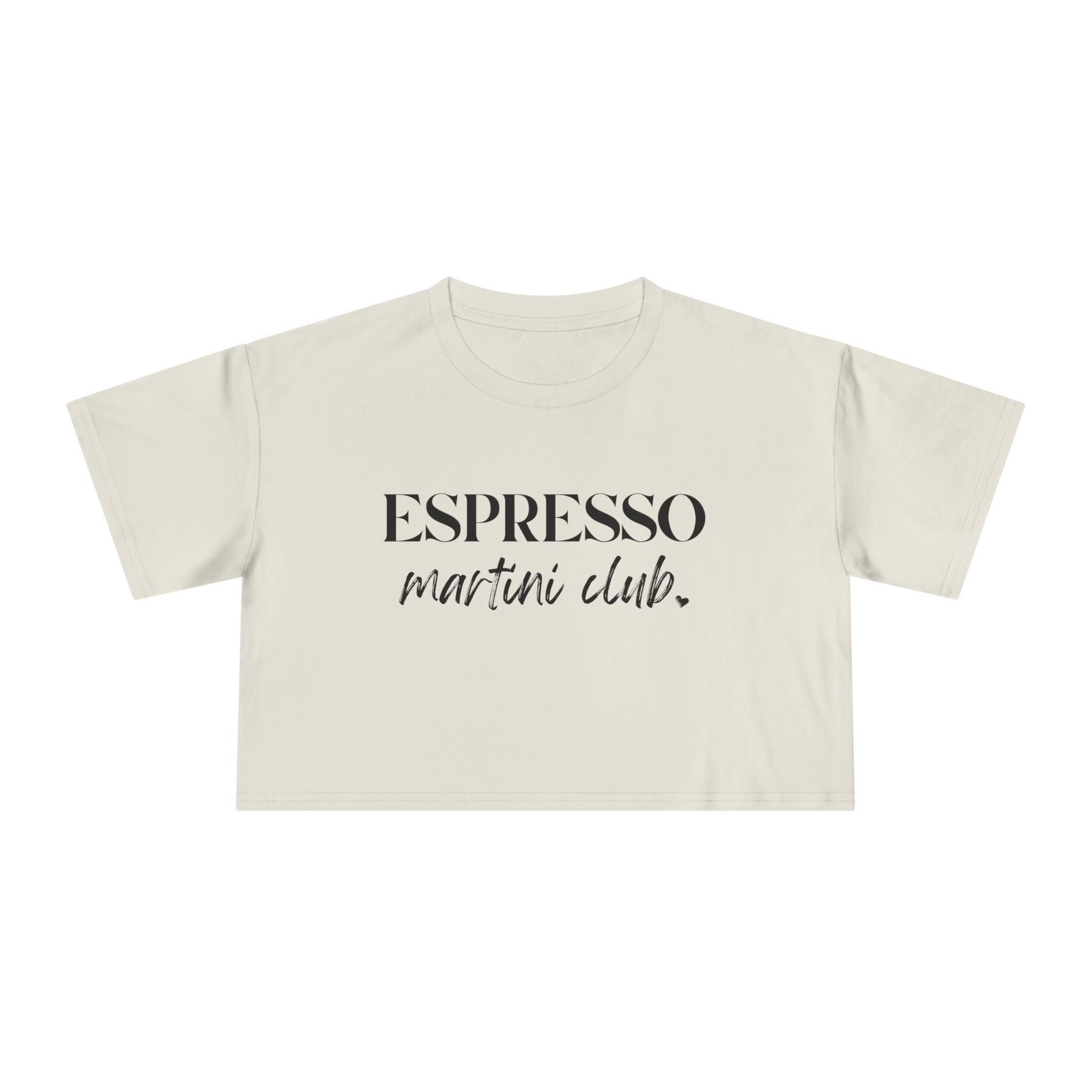 Espresso Martini Club: Women's Crop Tee