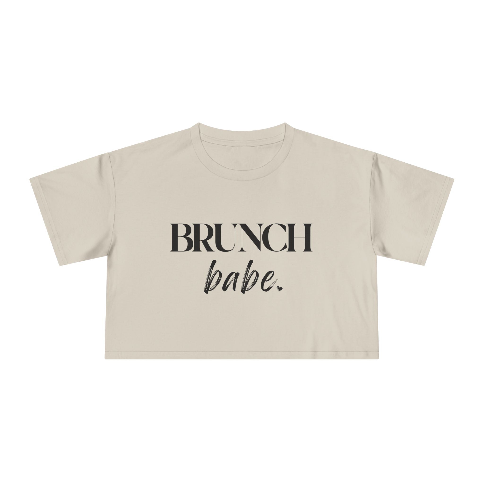 Brunch Babe: Women's Crop Tee