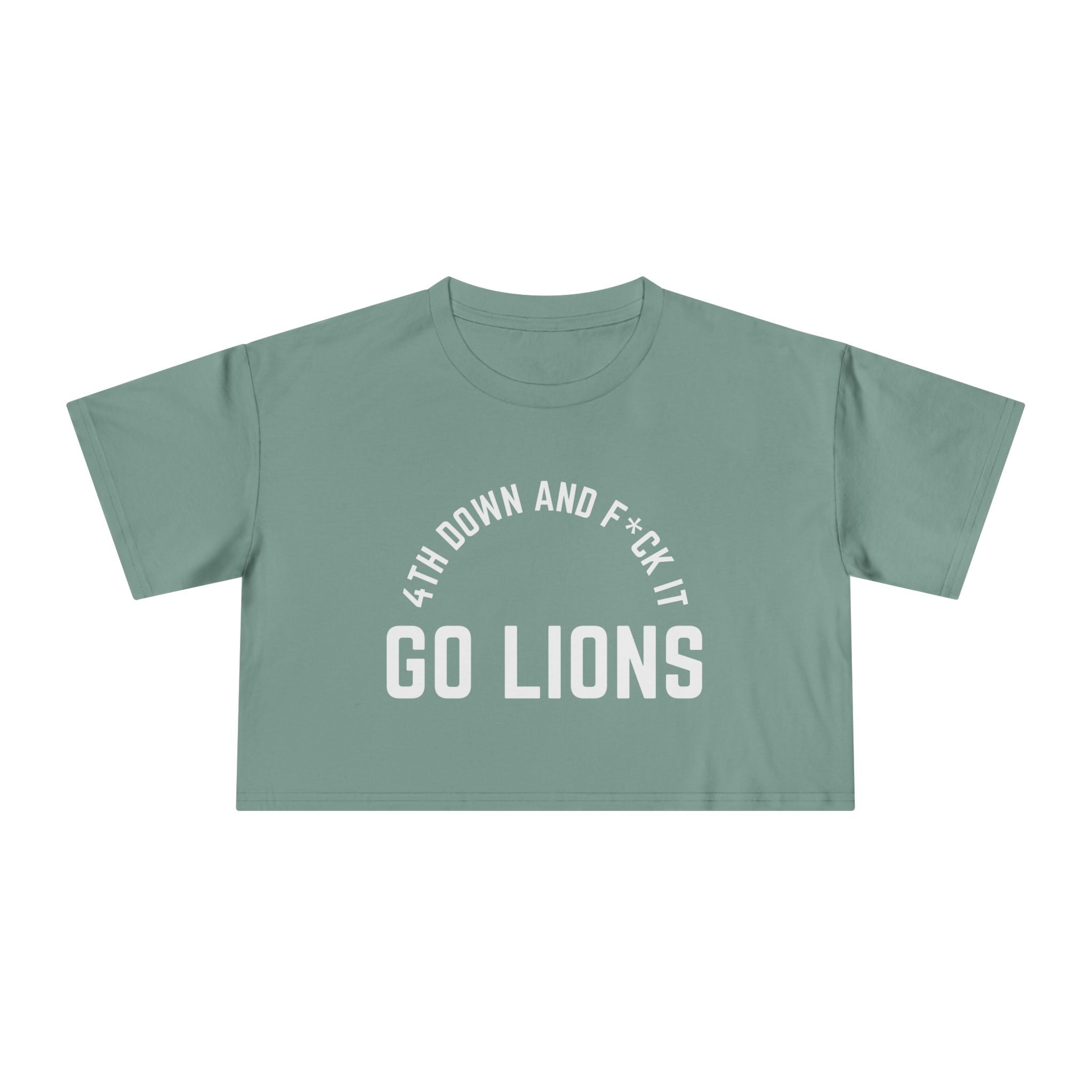 Detroit Football: Women's Crop Tee