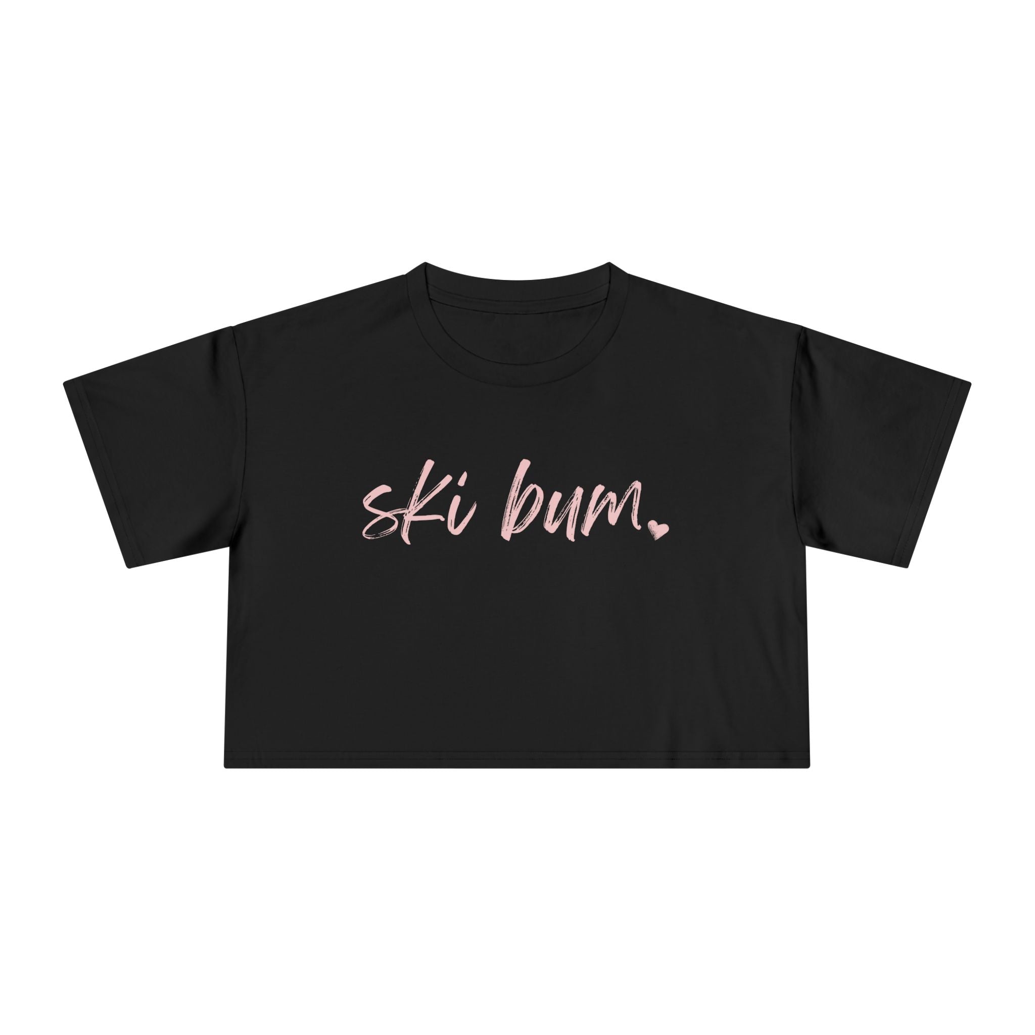 Ski Bum: Women's Crop Tee