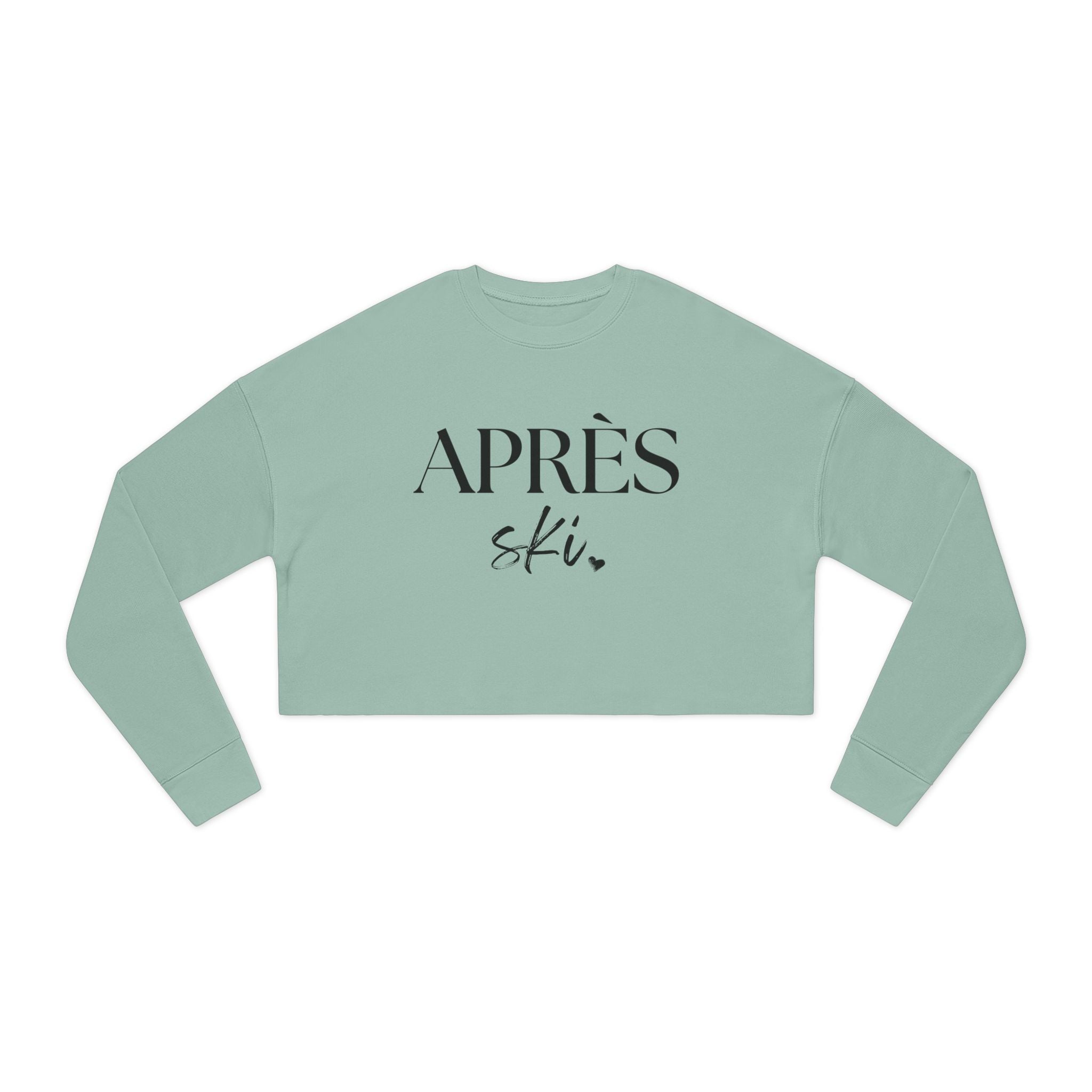 Apres Ski: Women's Cropped Sweatshirt