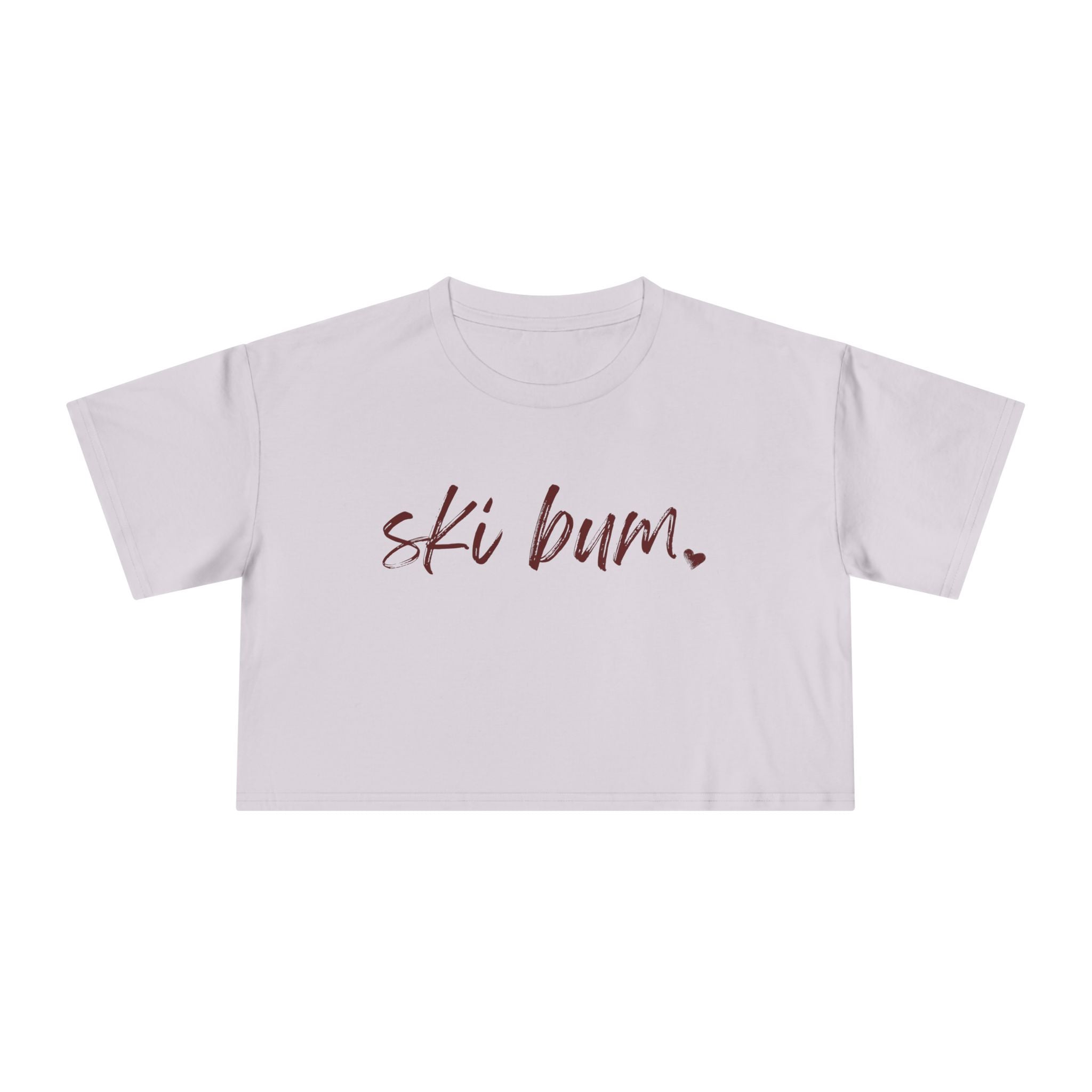 Ski Bum: Women's Crop Tee