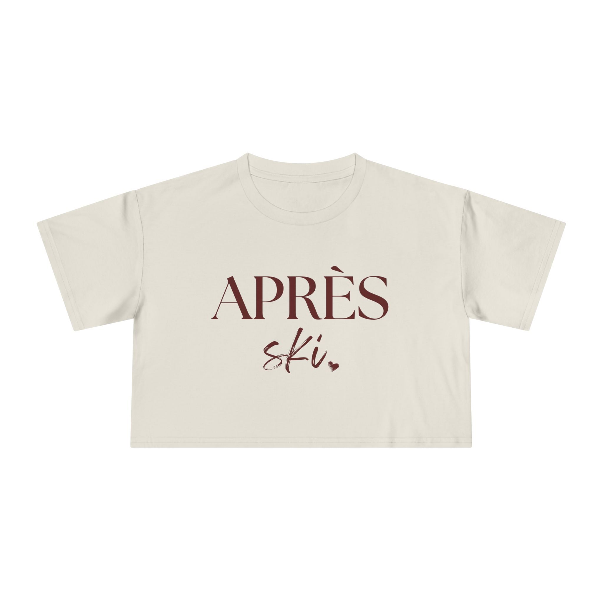 Apres Ski: Women's Crop Tee