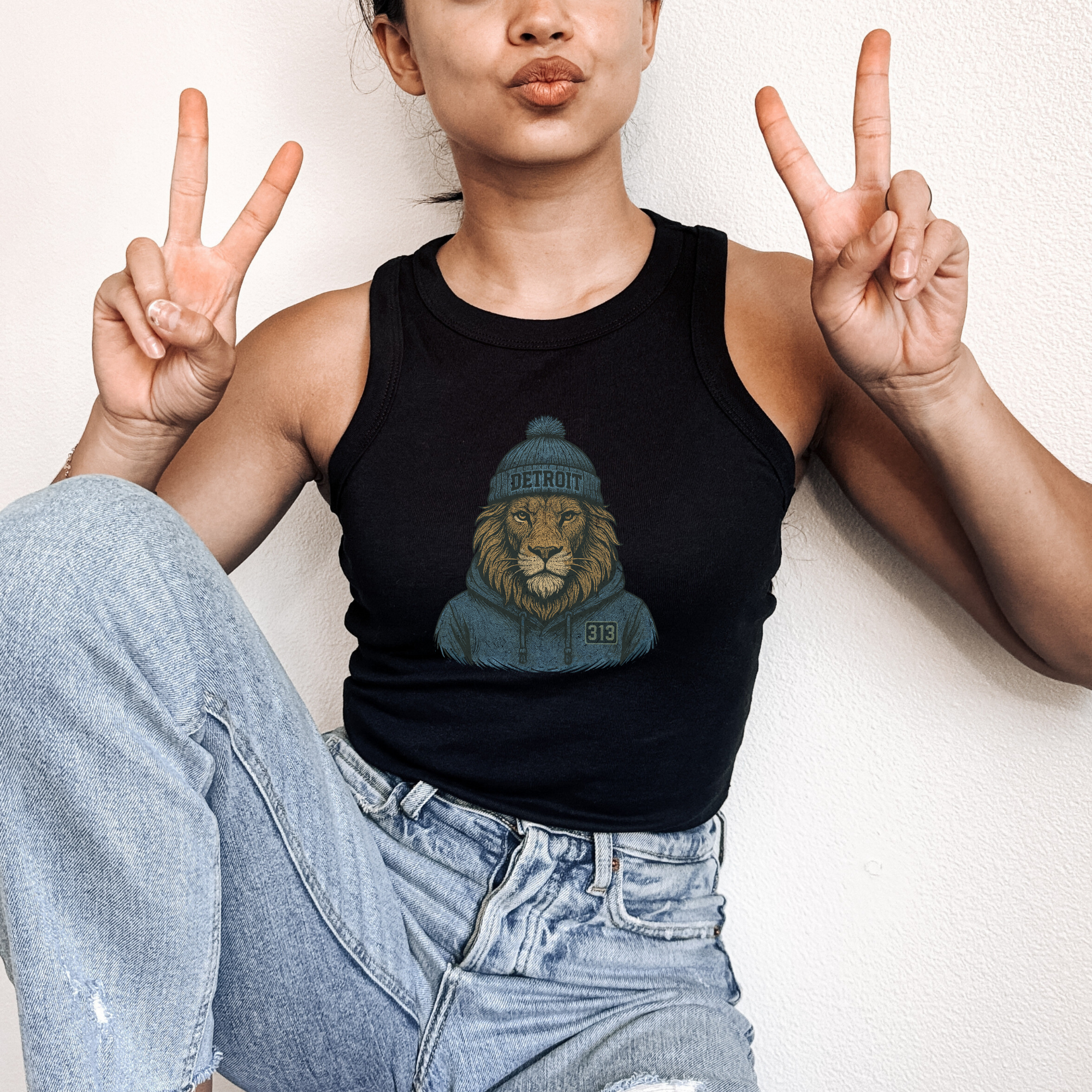 Detroit Lions Spirit Animal: Women's Tank Top