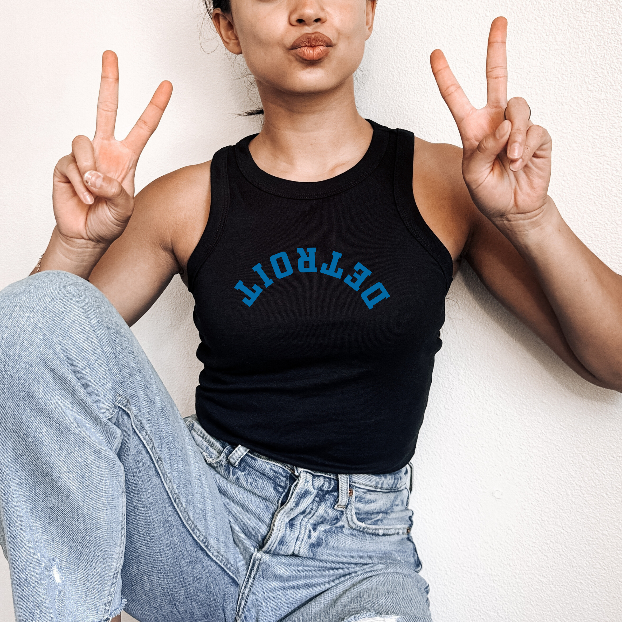 Upside Down Detroit: Women's Tank Top