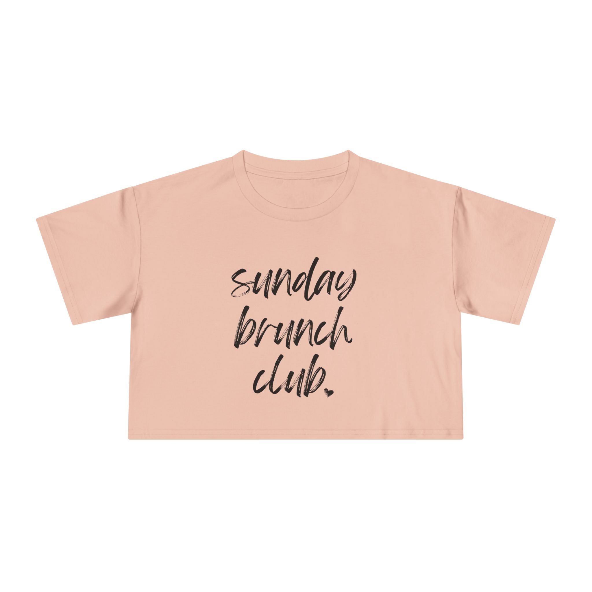 Sunday Brunch Club: Women's Crop Tee