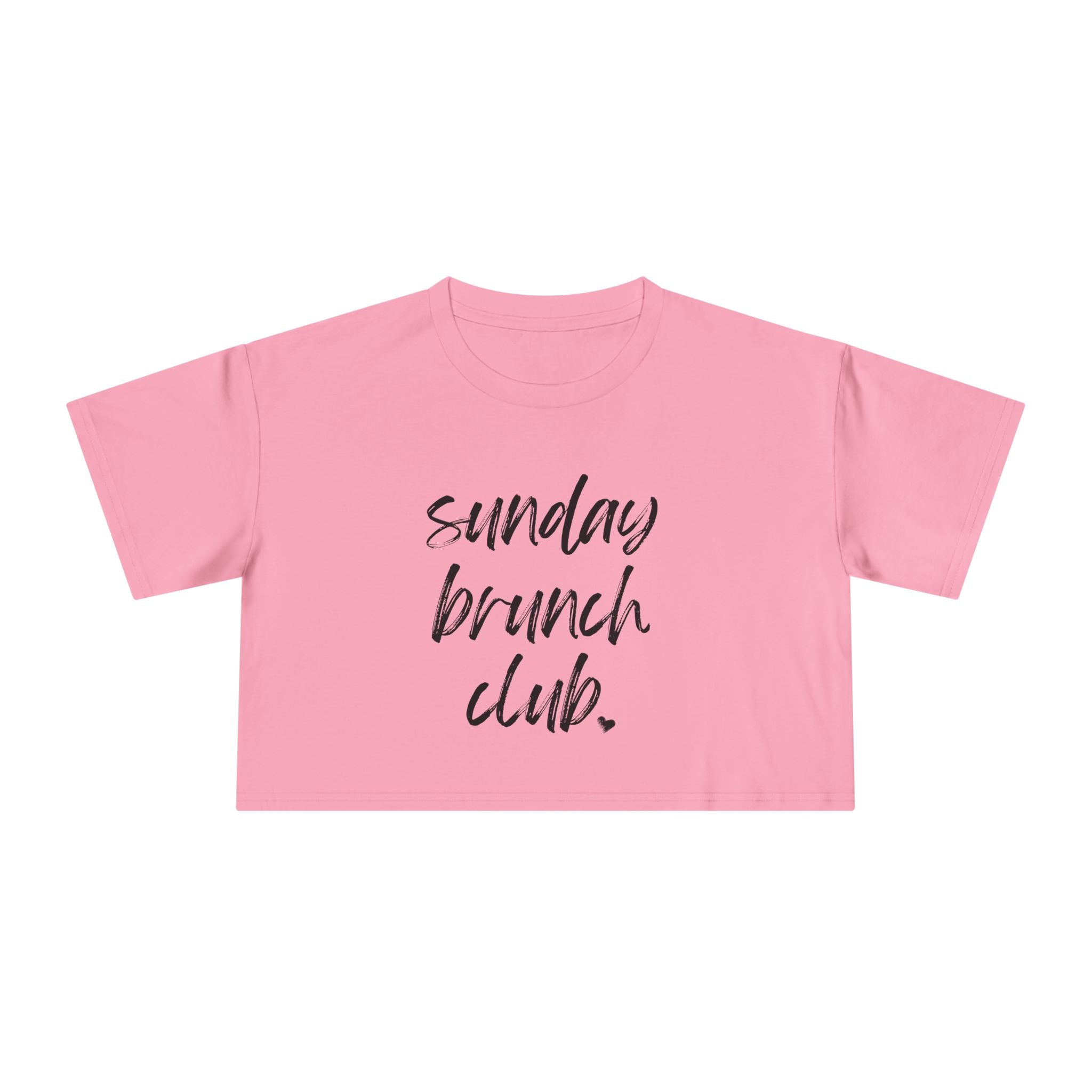 Sunday Brunch Club: Women's Crop Tee