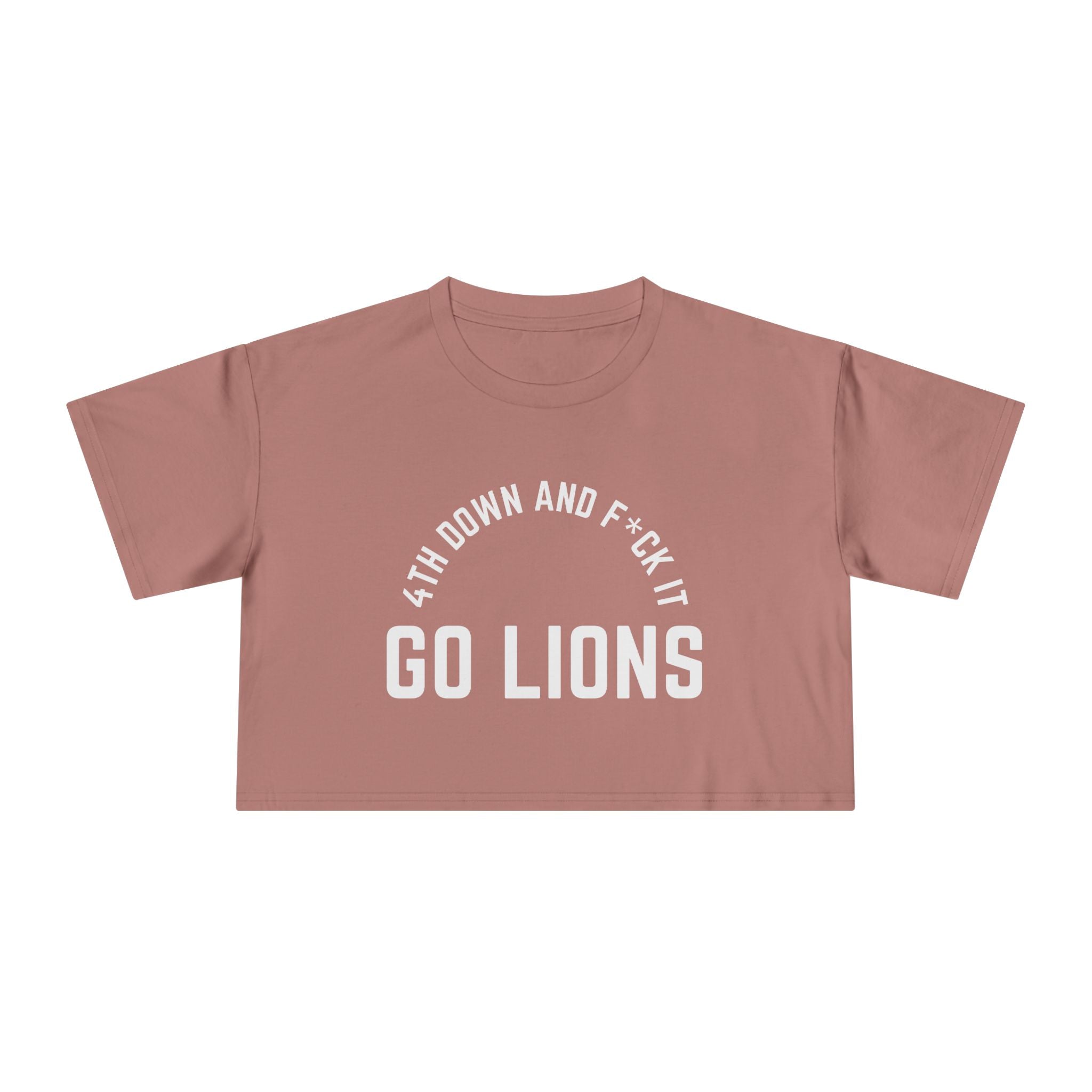 Detroit Football: Women's Crop Tee