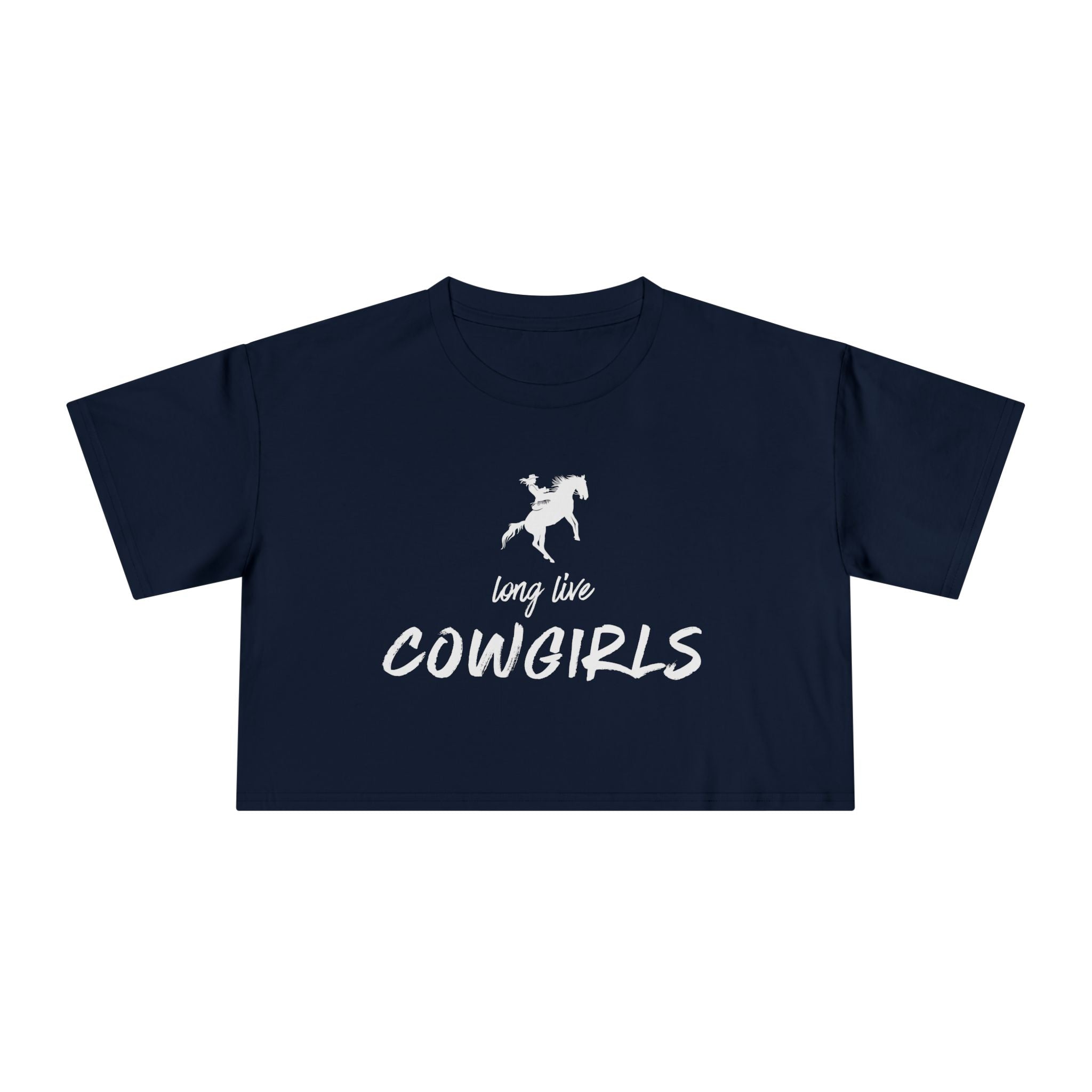 Long Live Cowgirls: Women's Crop Tee