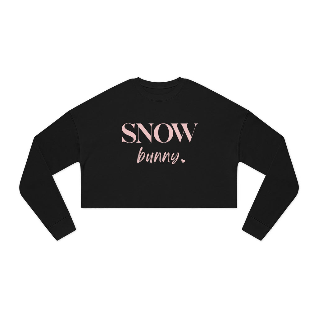 Snow Bunny: Women's Cropped Sweatshirt