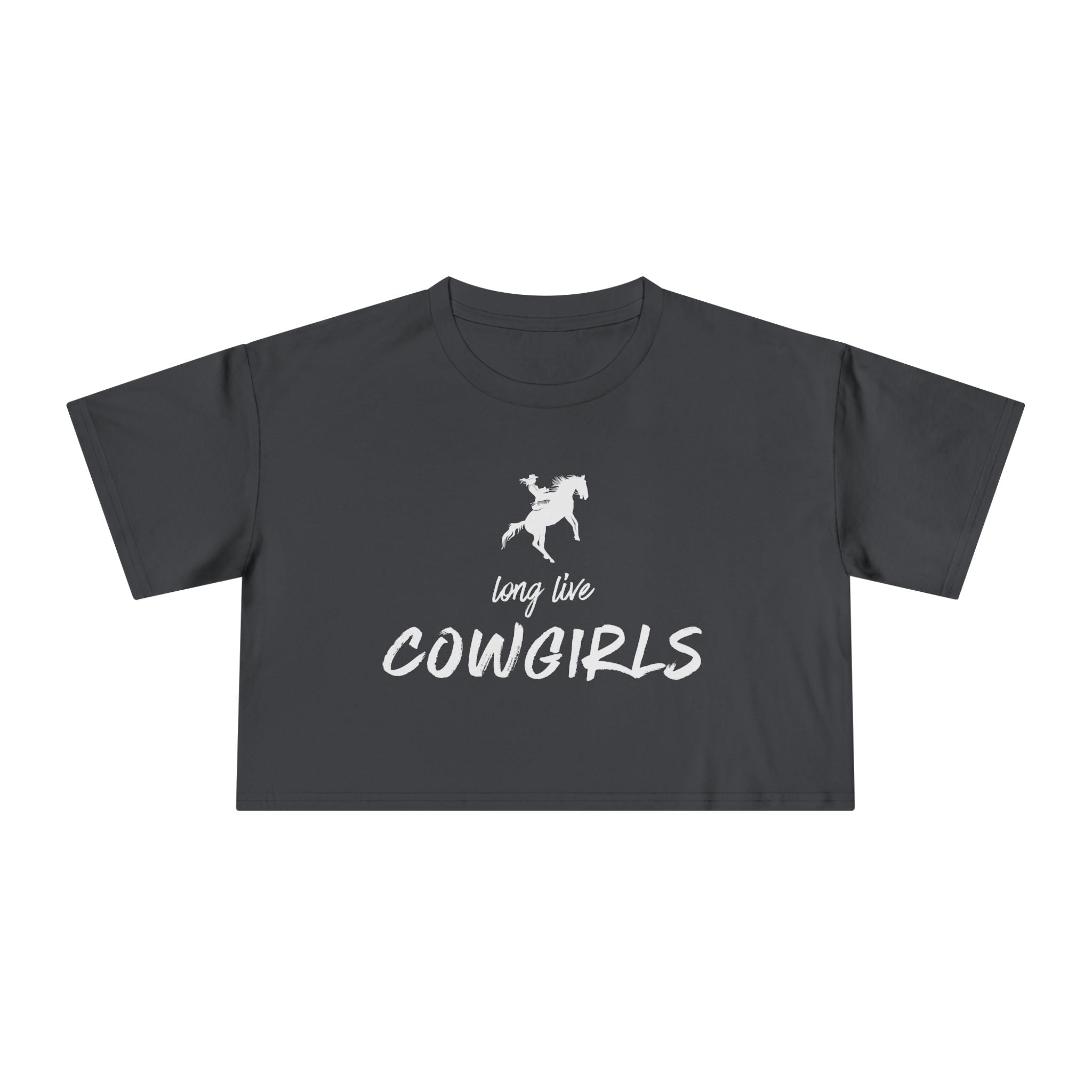 Long Live Cowgirls: Women's Crop Tee