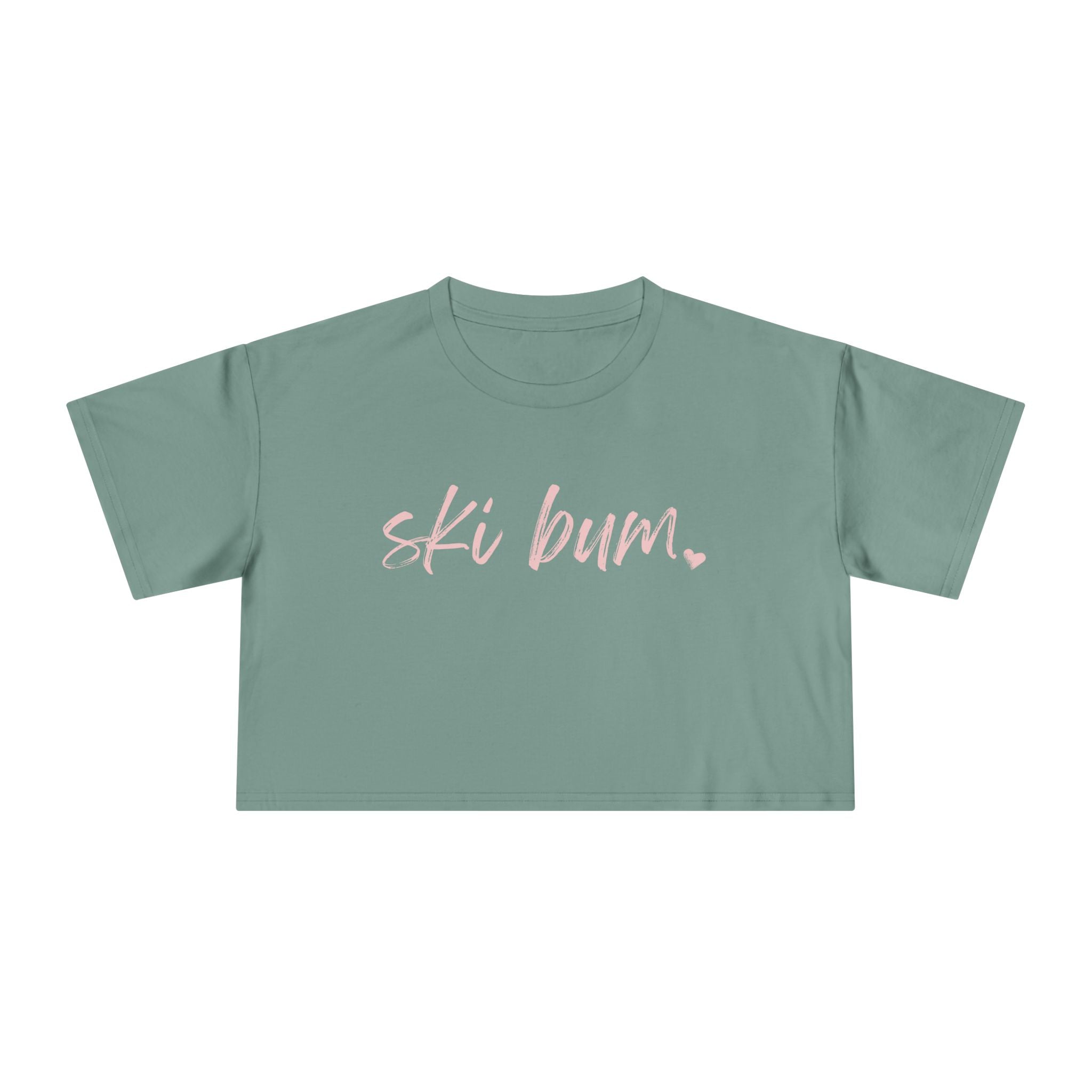 Ski Bum: Women's Crop Tee
