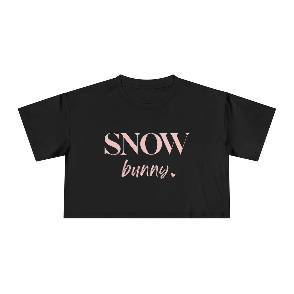 Snow Bunny: Women's Crop Tee