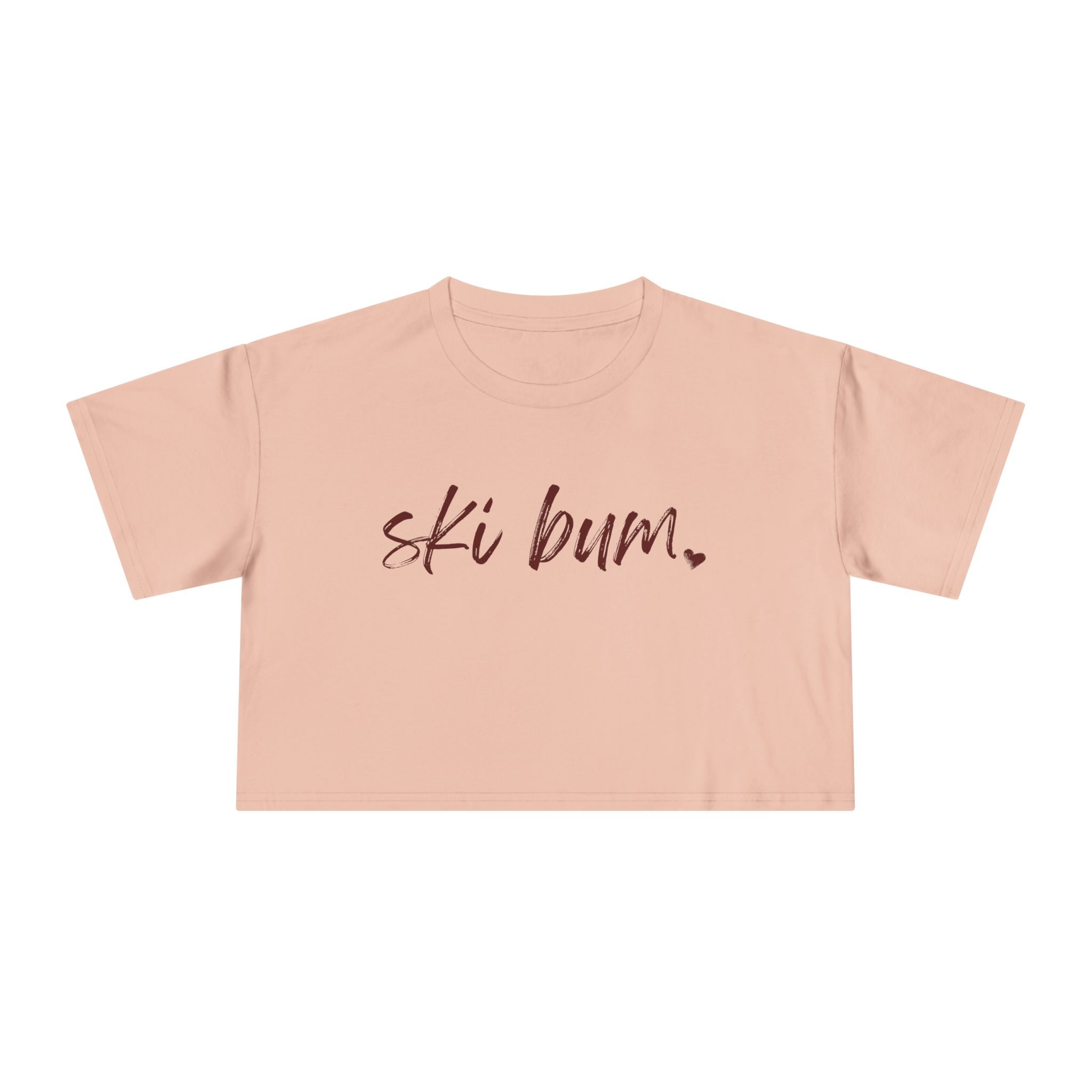 Ski Bum: Women's Crop Tee