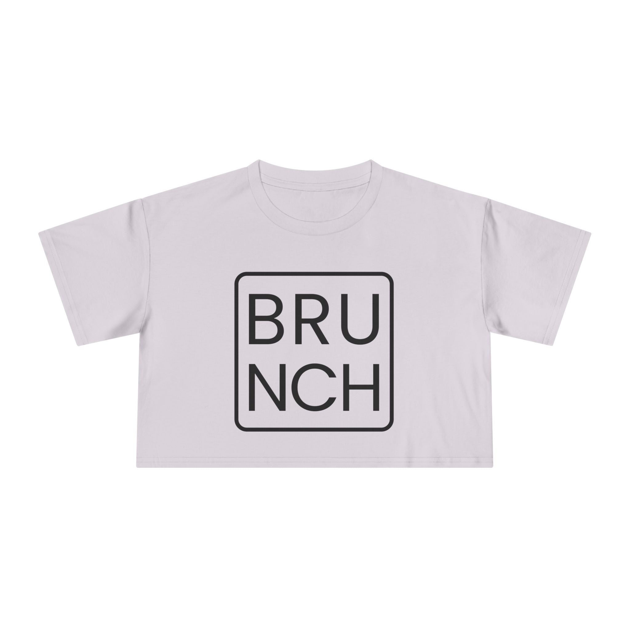 Brunch Square Logo: Women's Crop Tee