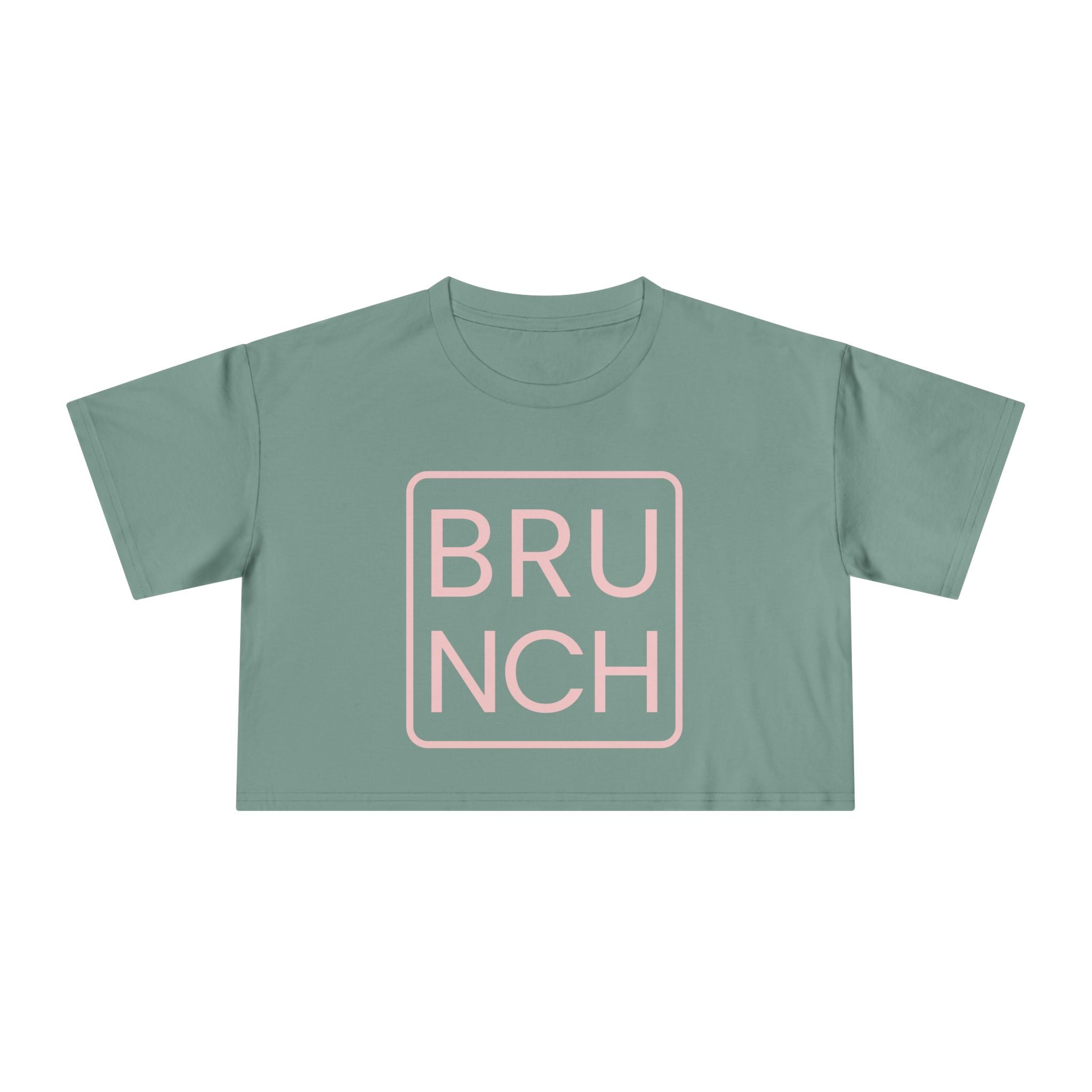 Brunch Square Logo: Women's Crop Tee