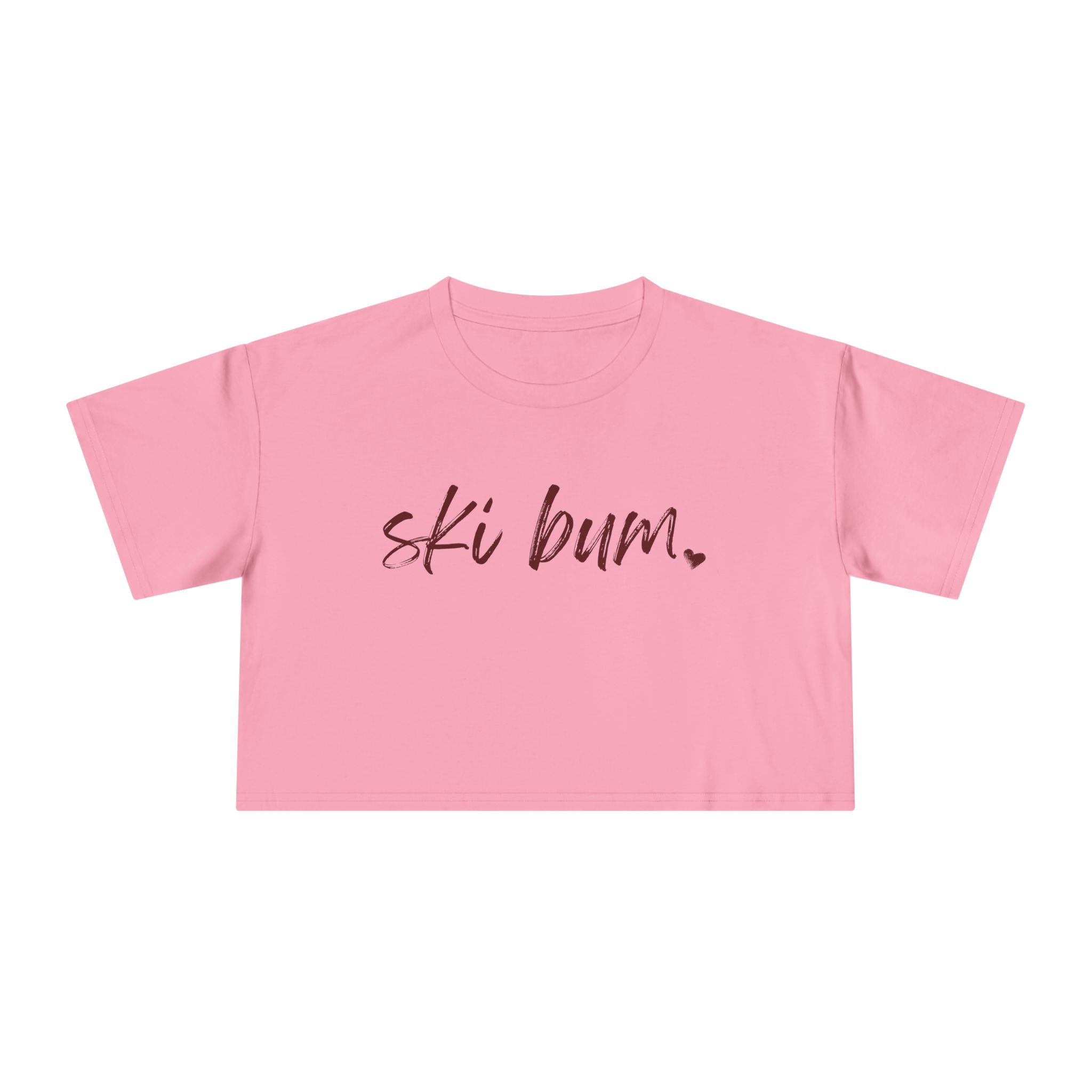 Ski Bum: Women's Crop Tee