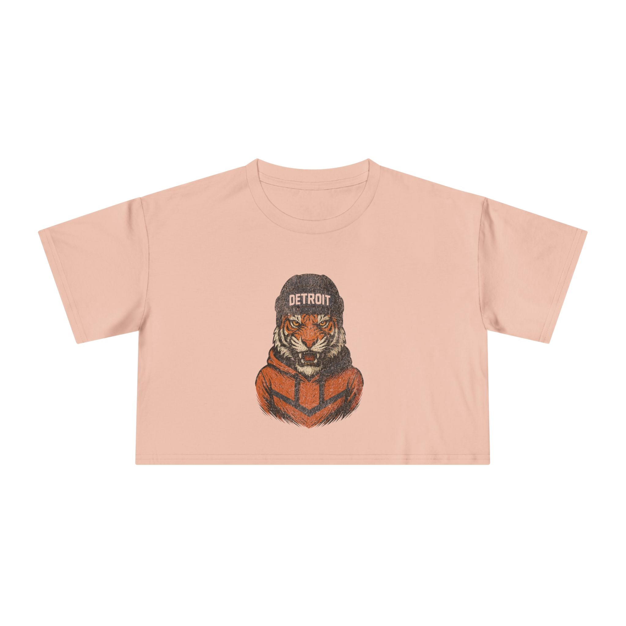 Detroit Tigers Spirit Animal: Women's Crop Tee