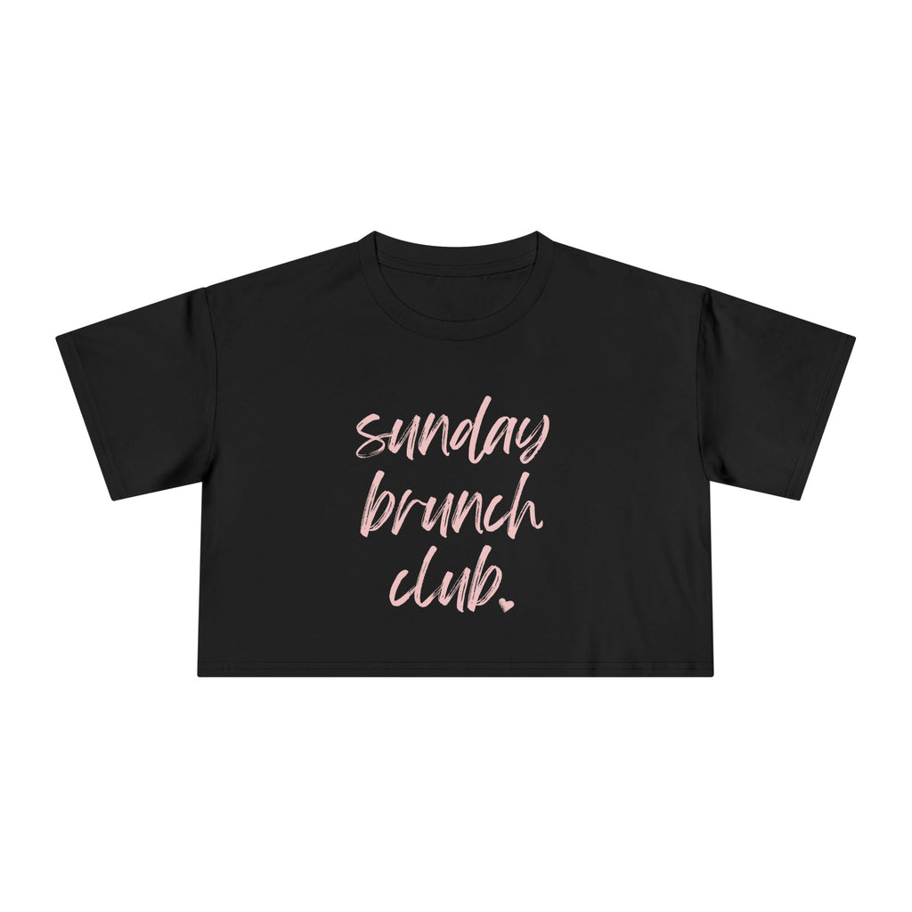 Sunday Brunch Club: Women's Crop Tee