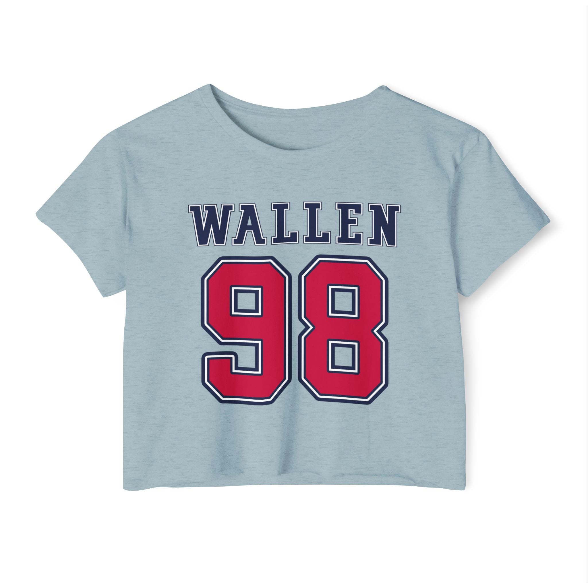 Wallen 98 Jersey: Women's Festival Crop Top