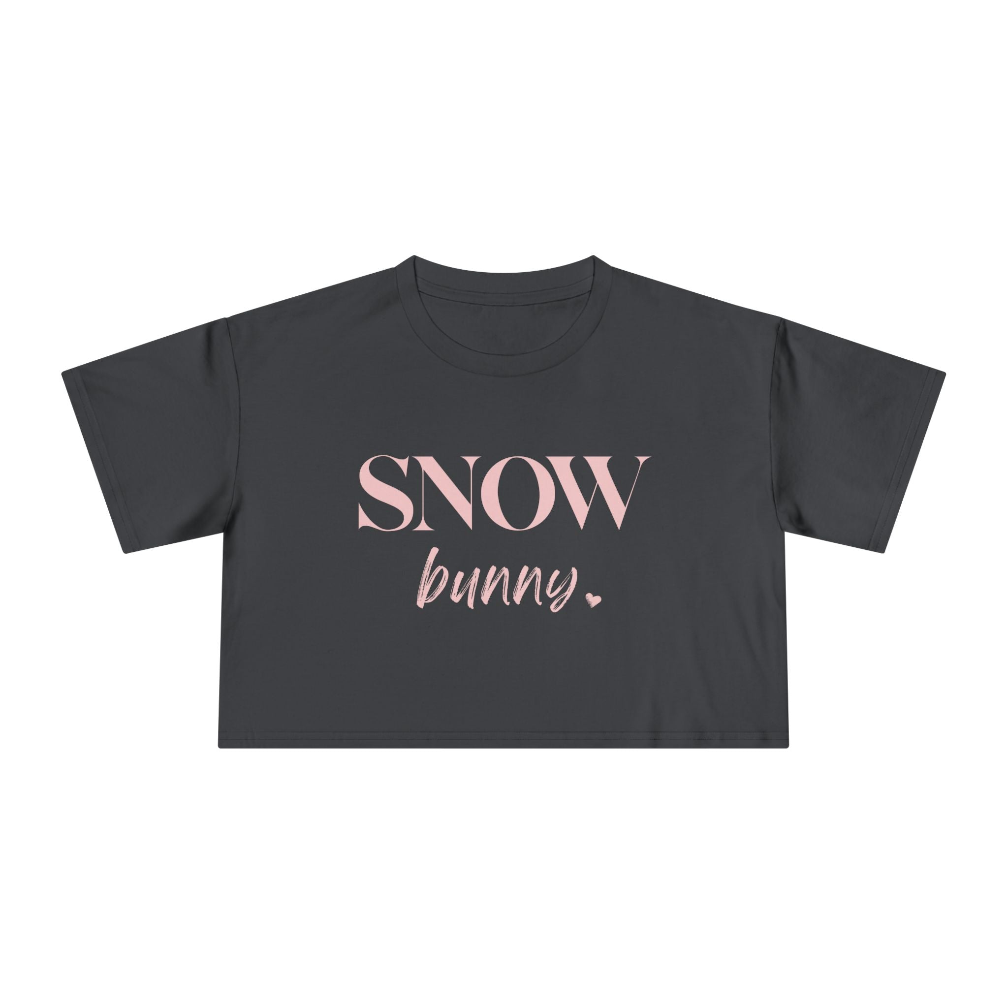 Snow Bunny: Women's Crop Tee