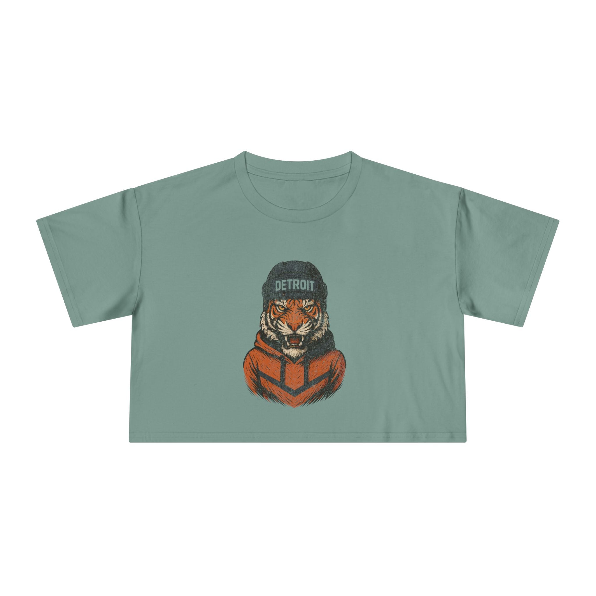 Detroit Tigers Spirit Animal: Women's Crop Tee