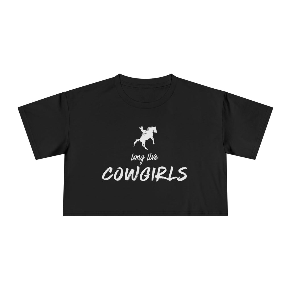 Long Live Cowgirls: Women's Crop Tee