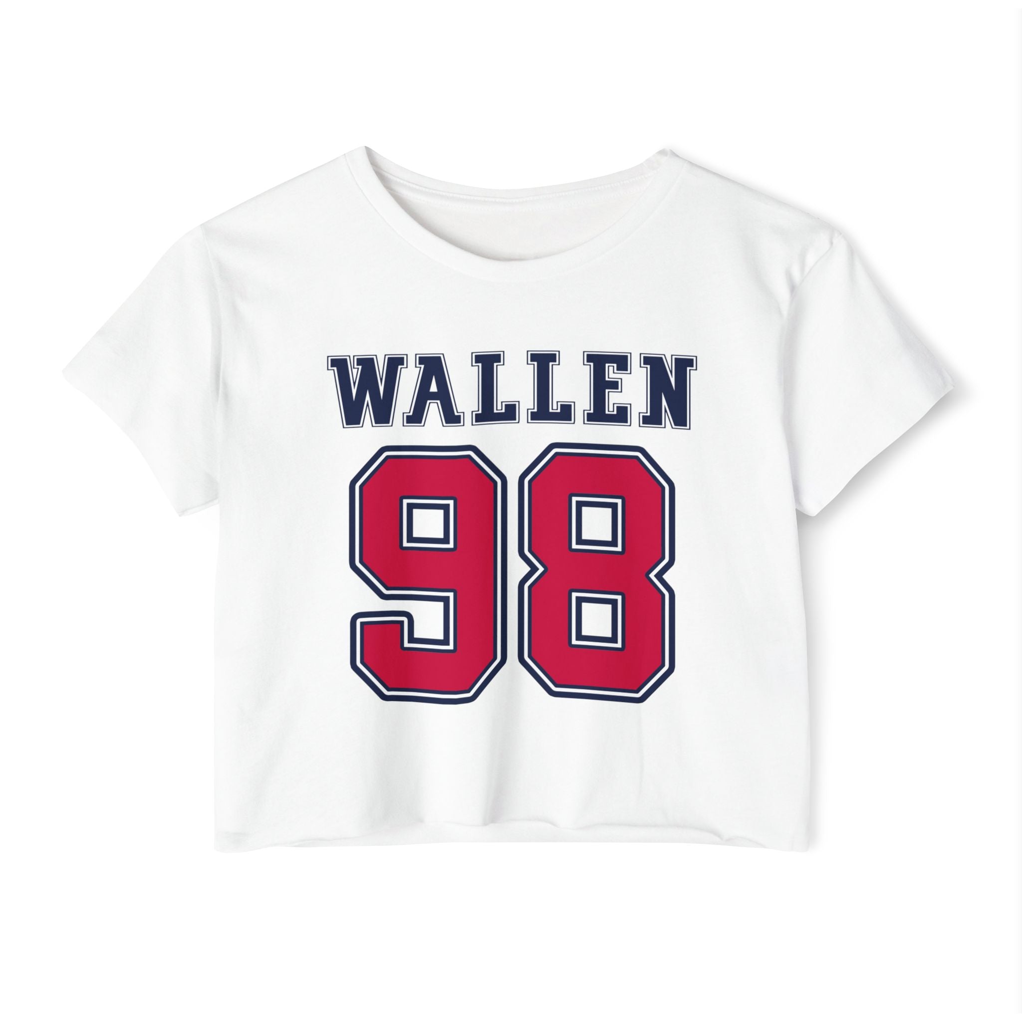 Wallen 98 Jersey: Women's Festival Crop Top