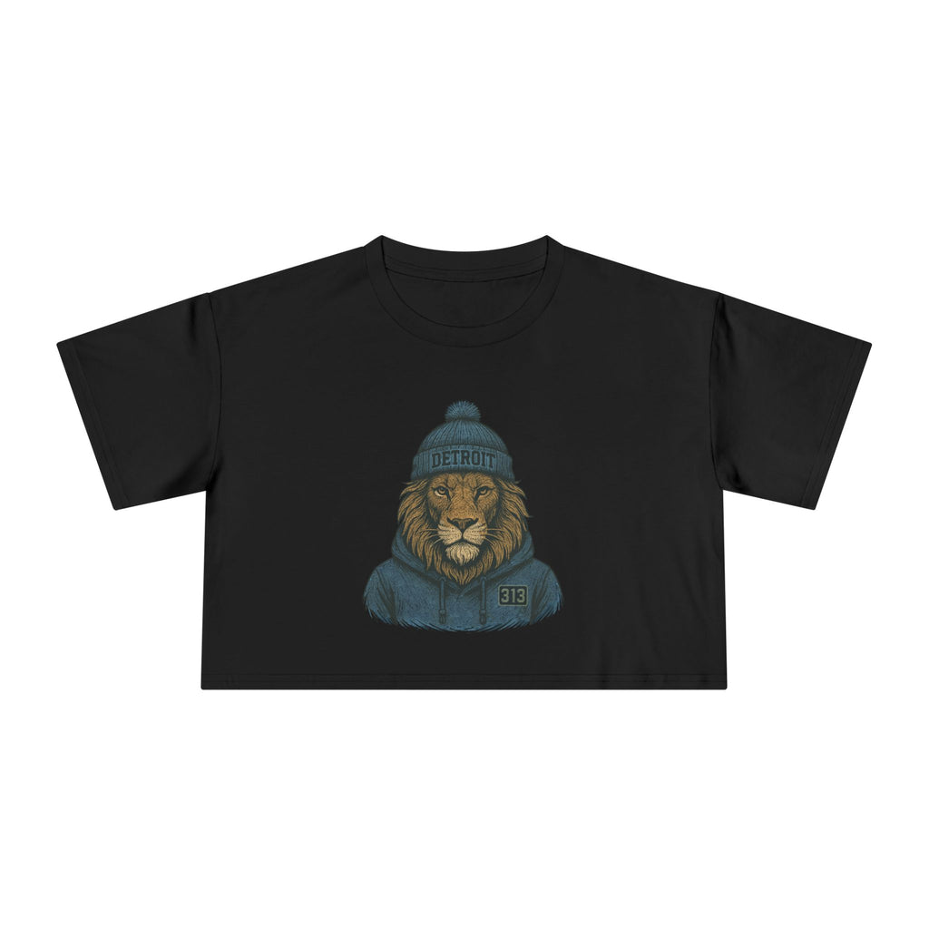 Detroit Lions Spirit Animal: Women's Crop Tee