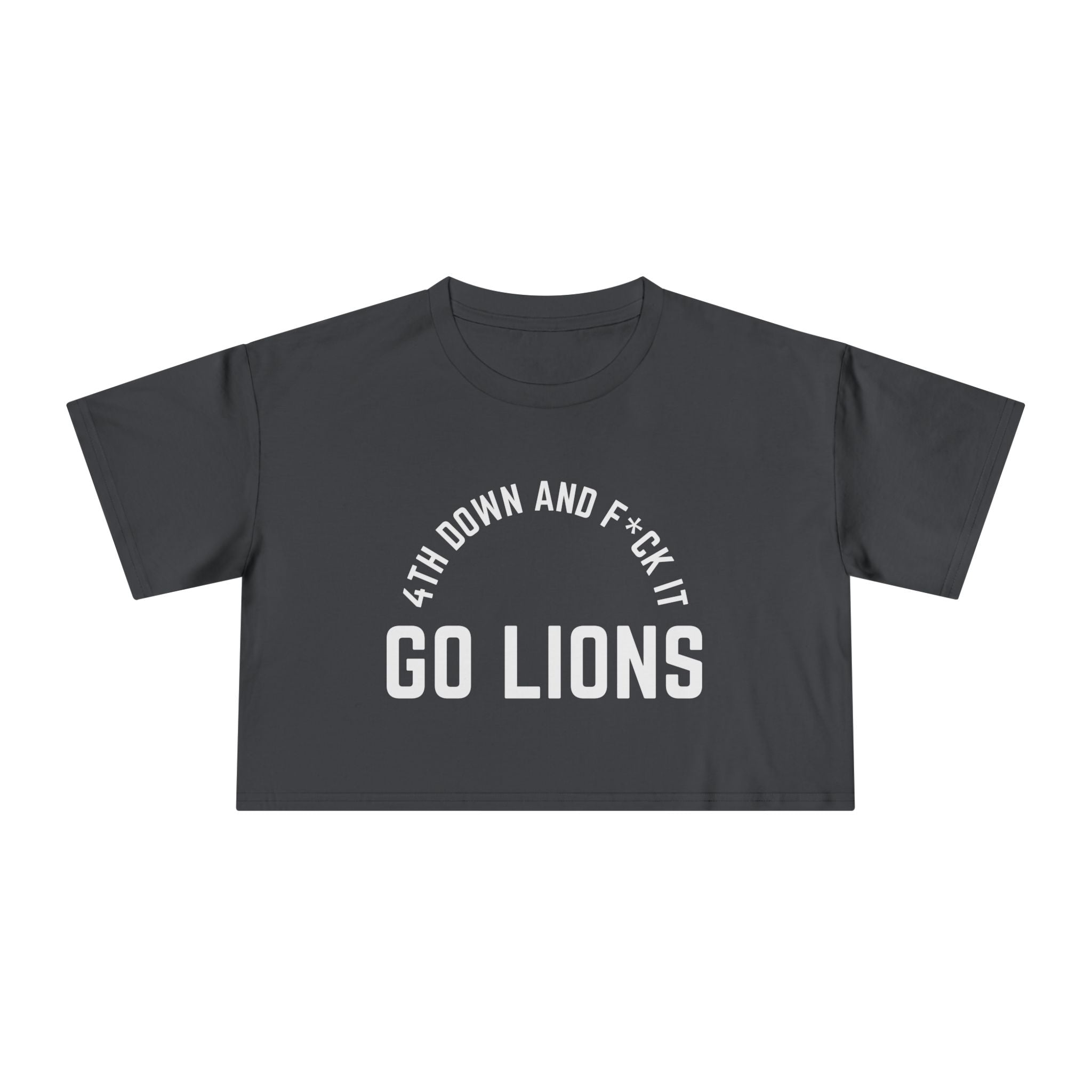 Detroit Football: Women's Crop Tee