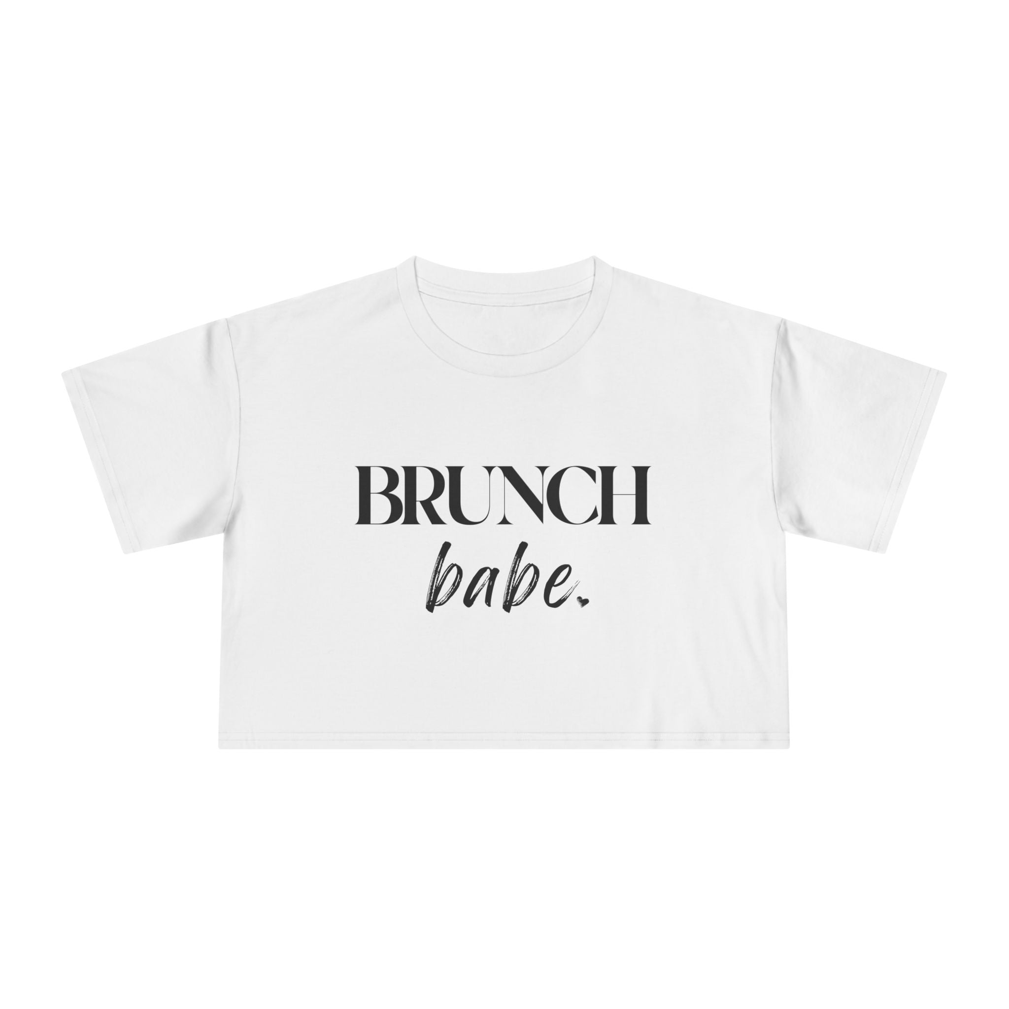 Brunch Babe: Women's Crop Tee