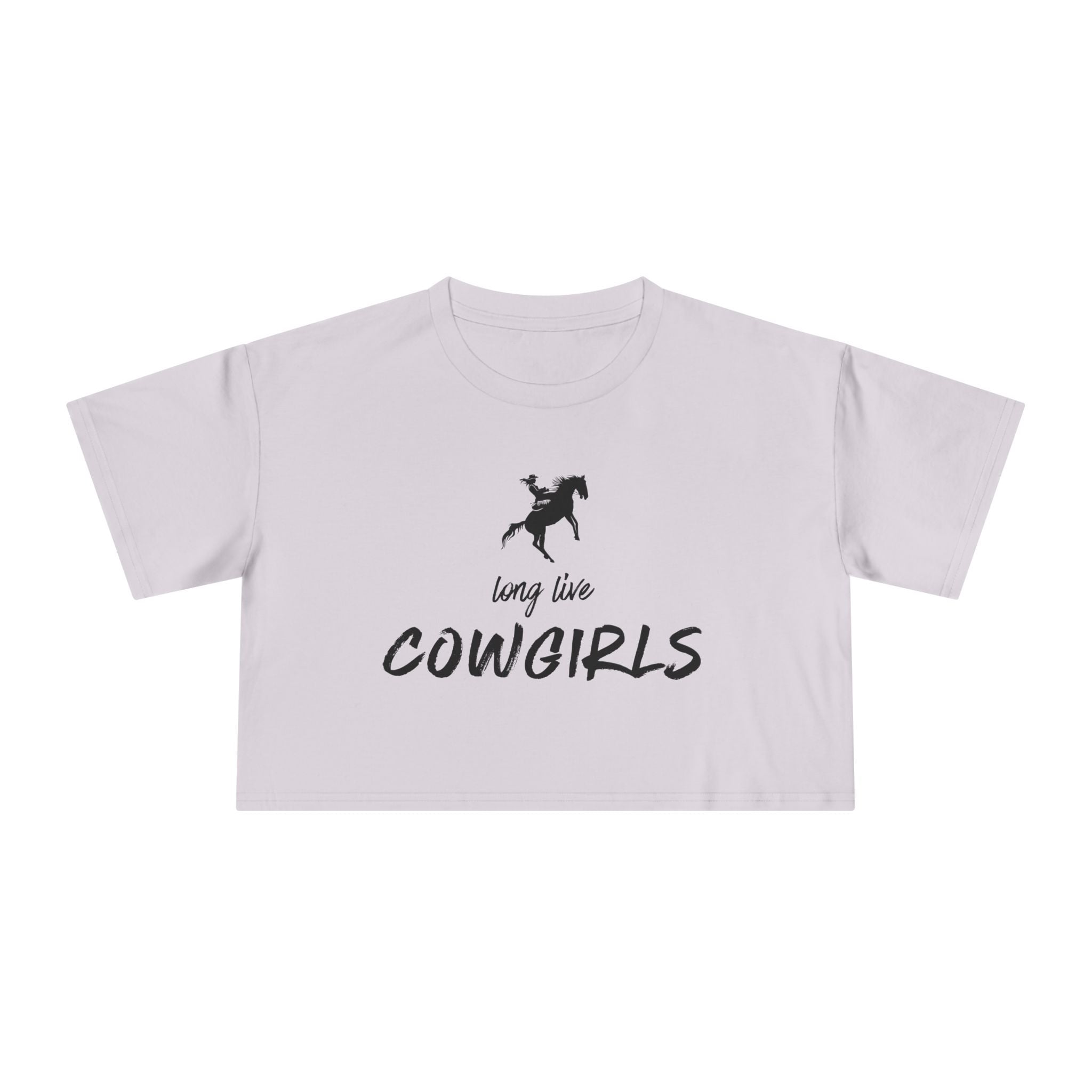 Long Live Cowgirls: Women's Crop Tee