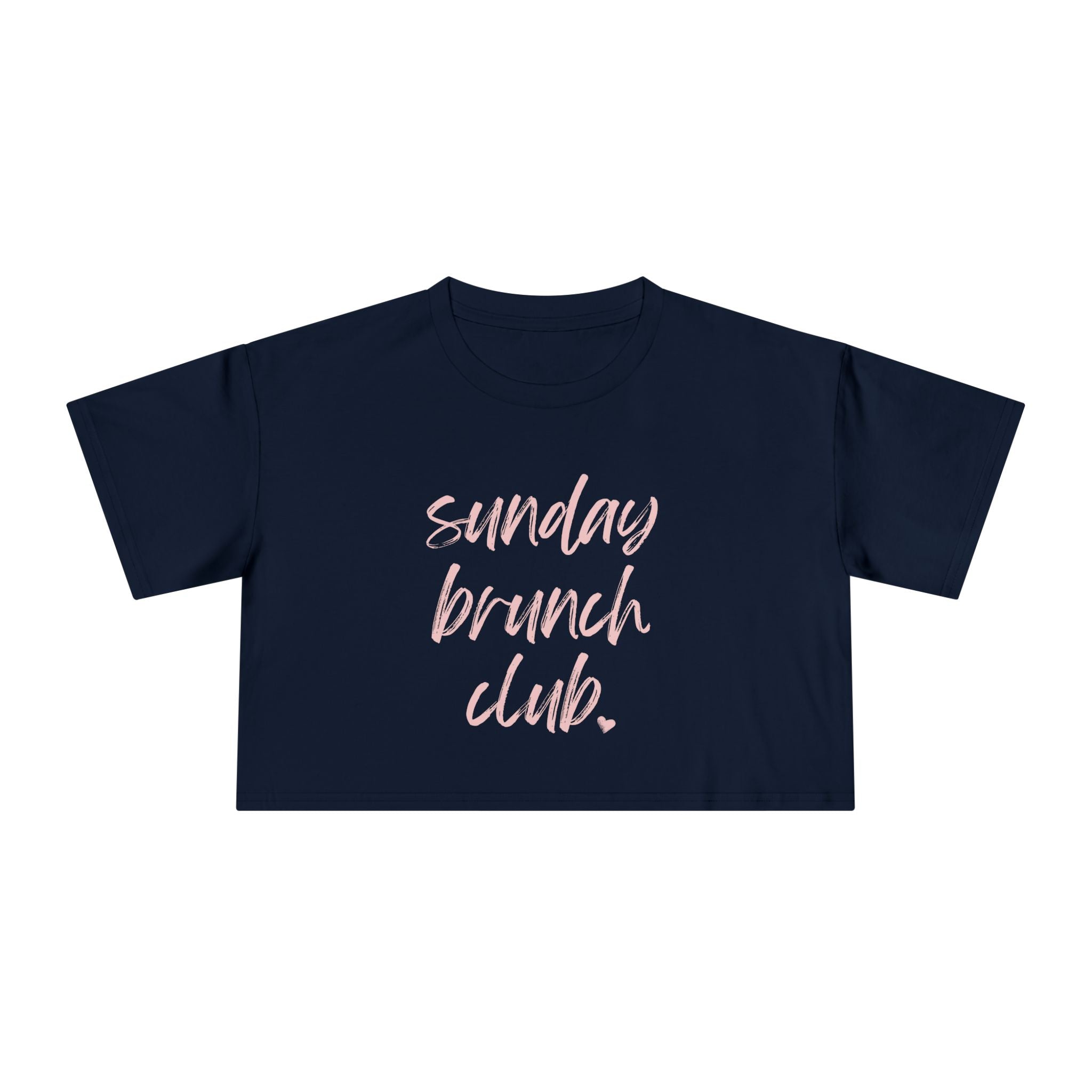 Sunday Brunch Club: Women's Crop Tee